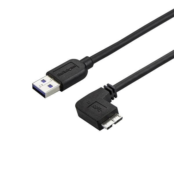 www.electricalstuff.se ElectricalStuff.se StarTech.com Smal Micro USB 3.0-kabel - M/M - högervinklad Micro USB - 0,5 m Sta