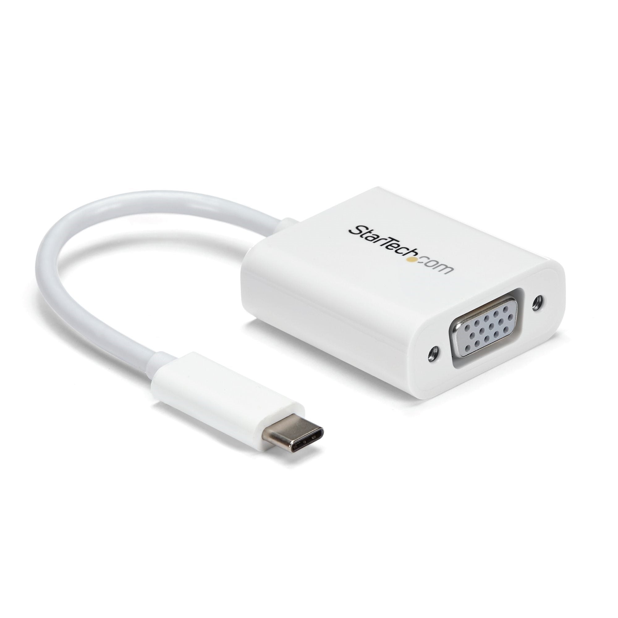 www.electricalstuff.se ElectricalStuff.se StarTech.com USB-C- till VGA-adapter - vit StarTech.com CDP2VGAW 0065030862769|0