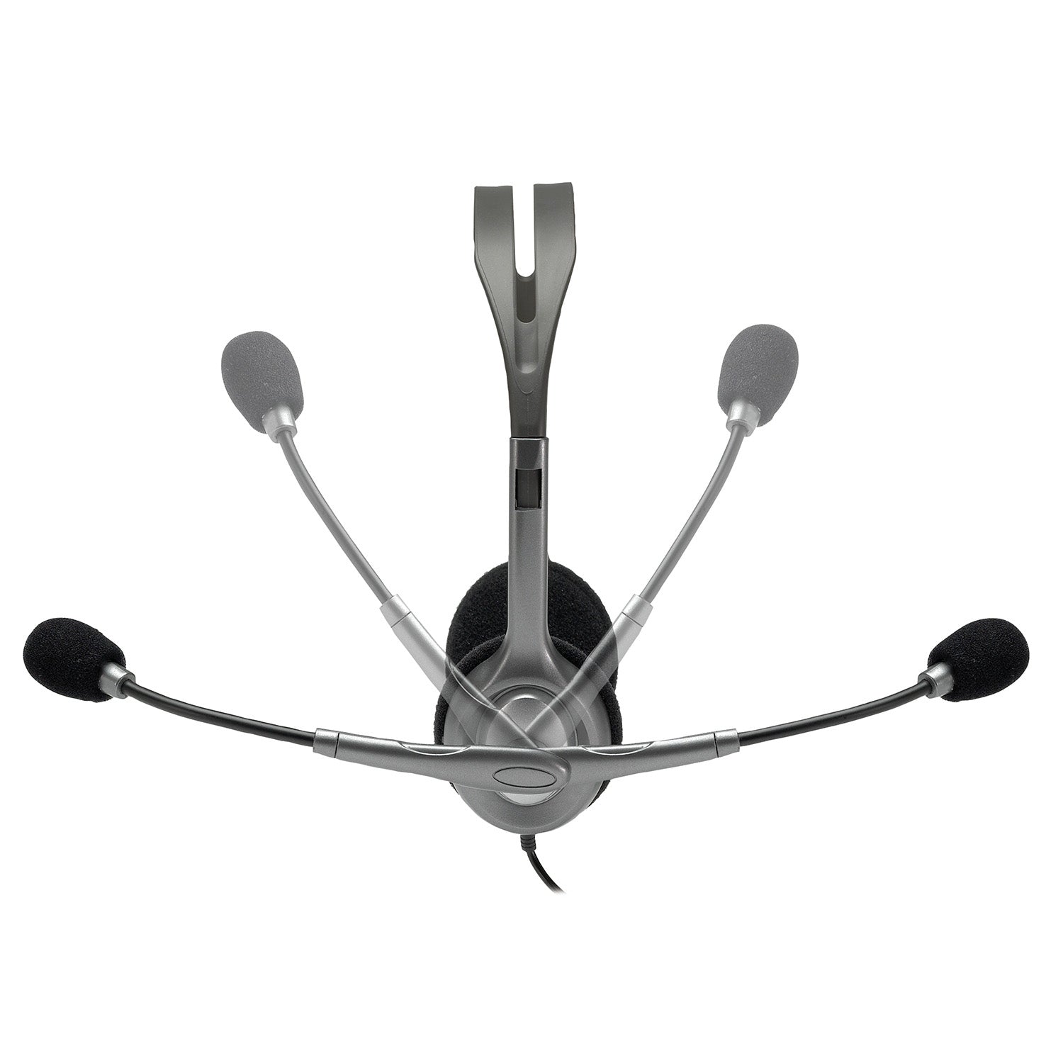 H111 www.electricalstuff.se ElectricalStuff.se Logitech H111 Headset Kabel Huvudband Kontor/callcenter Grå Logitech 981-0