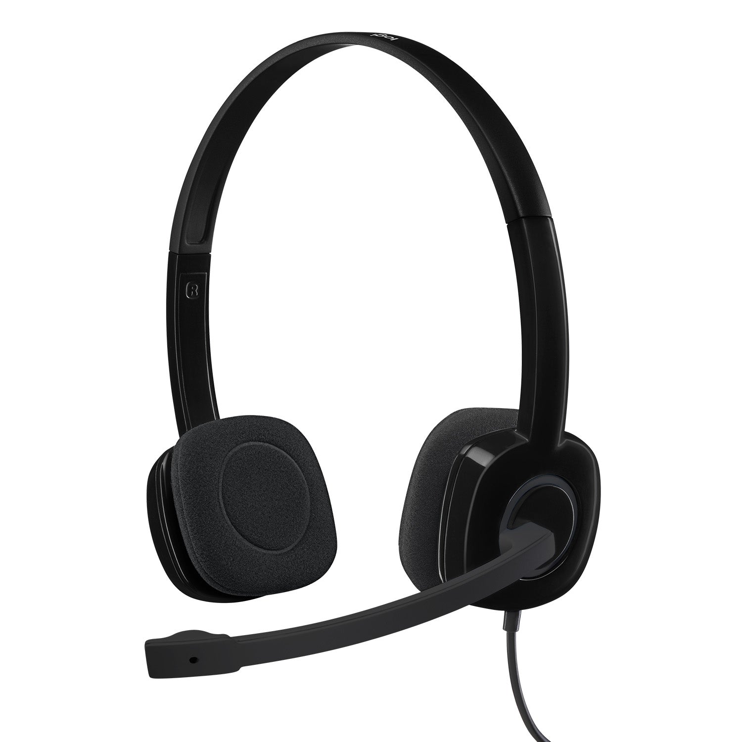 www.electricalstuff.se ElectricalStuff.se Logitech H151 Headset Kabel Huvudband Kontor/callcenter Svart Logitech 981-00058