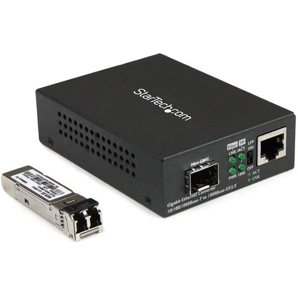 50 m StarTech.com MCM1110MMLC 0065030861465|065030861465|4053162878013 Mediakonverterare För Nätverk Gigabit Ethernet-fibe