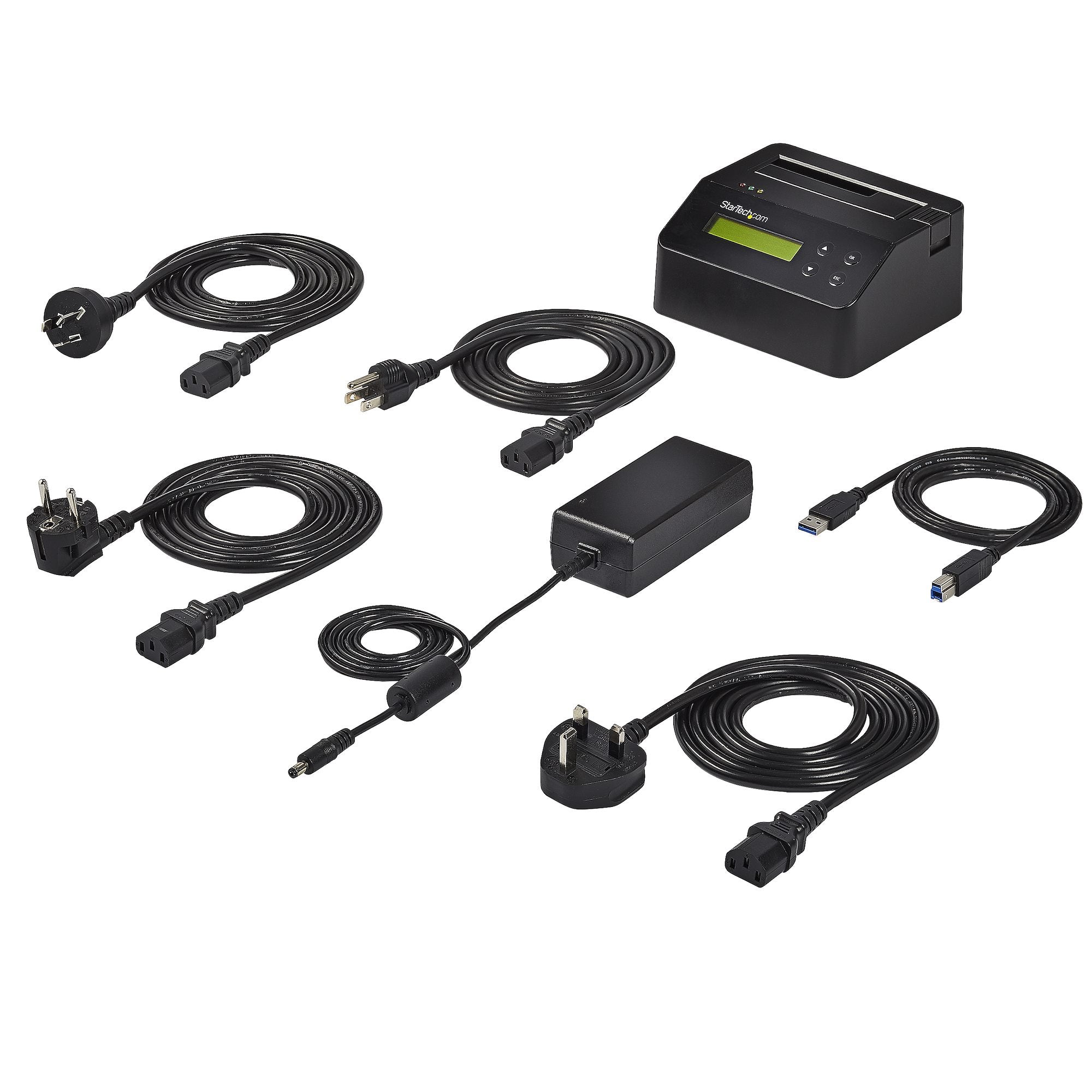D-/SSD-raderare, USB 3.0 till SATAwww.electricalstuff.se ElectricalStuff.se StarTech.com Hårddiskraderare med ett fack, fr
