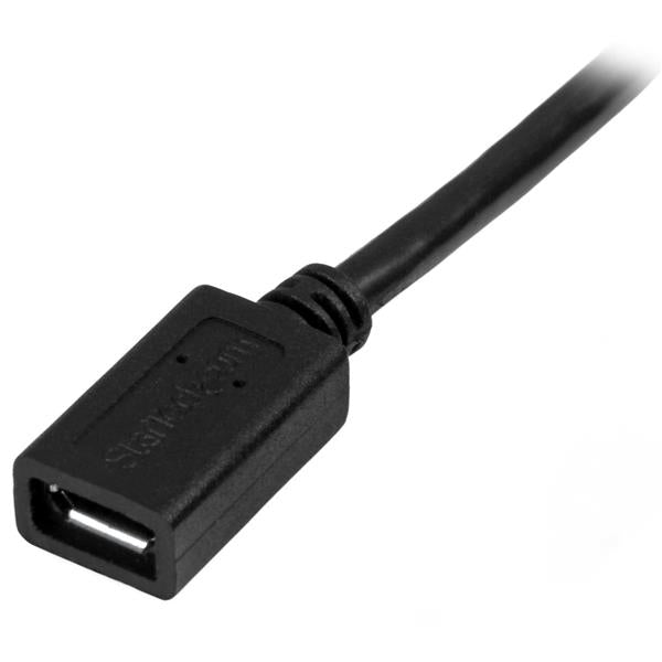 M 0065030863056|065030863056 USB-Kablar Micro-USB Förlängningskabel - M/F - 0,5 m www.electricalstuff.se ElectricalStuff.s