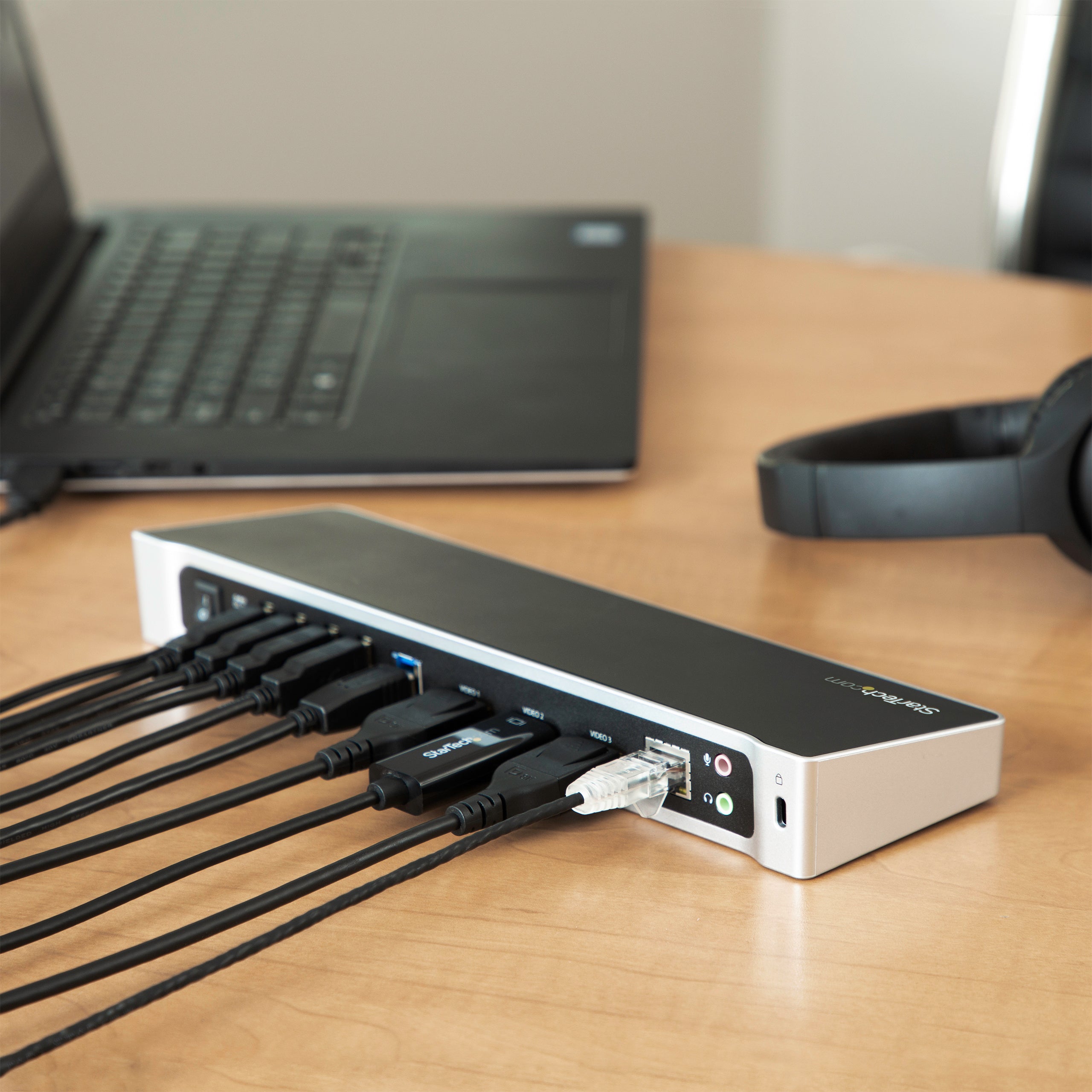 isplayPort StarTech.com USB3DOCKH2DP 0065030860918|065030860918|5054629885406 Dockningsstationer För Bärbara Datorer USB 3