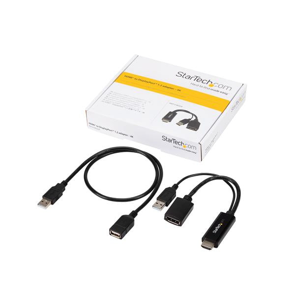 StarTech.com HDMI till DisplayPort-adapter - 4K 30 Hz StarTech.com HD2DP 0065030861588|065030861588|5054629840559|6061395