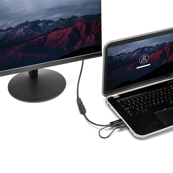 0861588|065030861588|5054629840559|6061395762953 Videokabeladaptrar HDMI till DisplayPort-adapter - 4K 30 Hz www.electrica