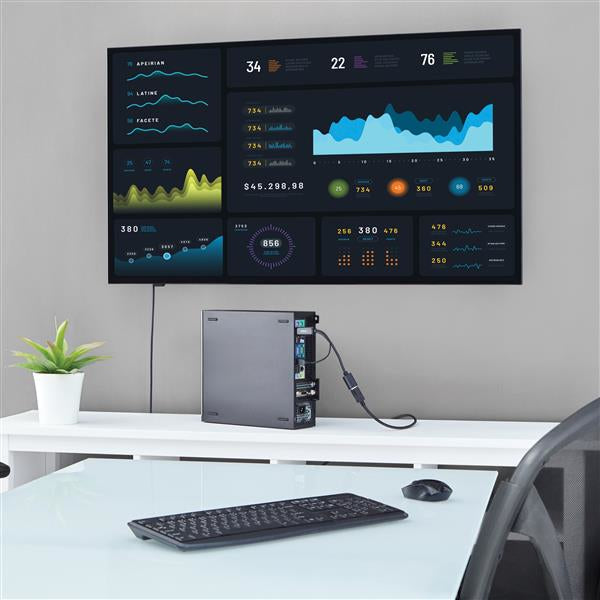 861588|5054629840559|6061395762953 Videokabeladaptrar HDMI till DisplayPort-adapter - 4K 30 Hz www.electricalstuff.se Elec