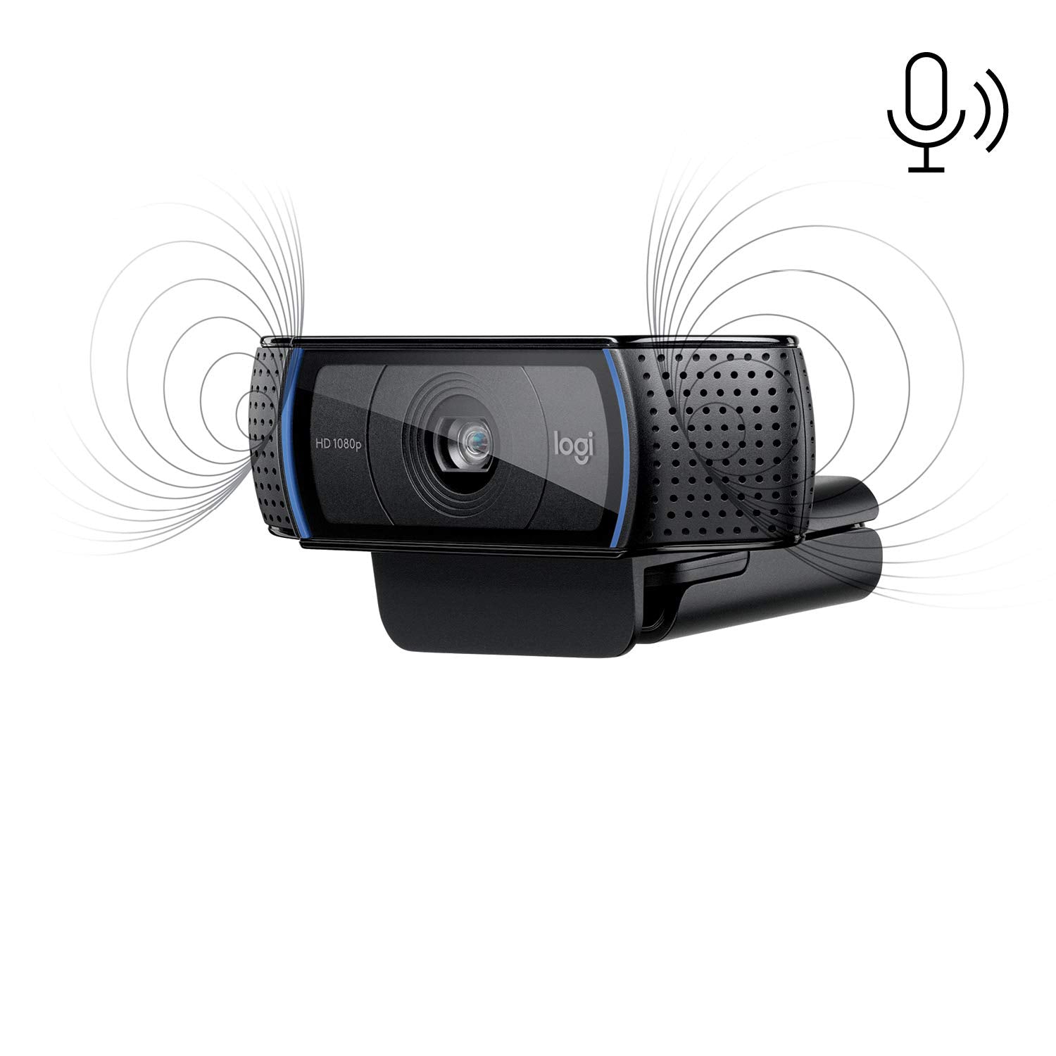 ameror 3 MP 1920 x 1080 pixlar USB 2.0 Svart Logitech 960-001055 5099206061309|5052883543513|5054533391468|3102015020329|505