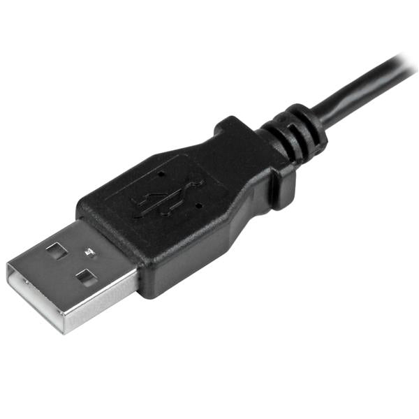 ör laddning och synkning M/M - Vänstervinklad Micro USB - 0,05/0,25 mm² - 1 m www.electricalstuff.se ElectricalStuff.se St