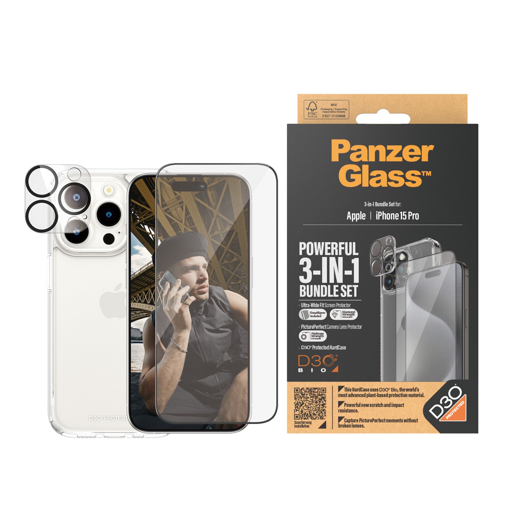 skärmskydd Apple 1 styck PanzerGlass B1173+2810 5711724211737 Skärm- och Baksidesskydd till Mobiltelefoner B1173+2810 www