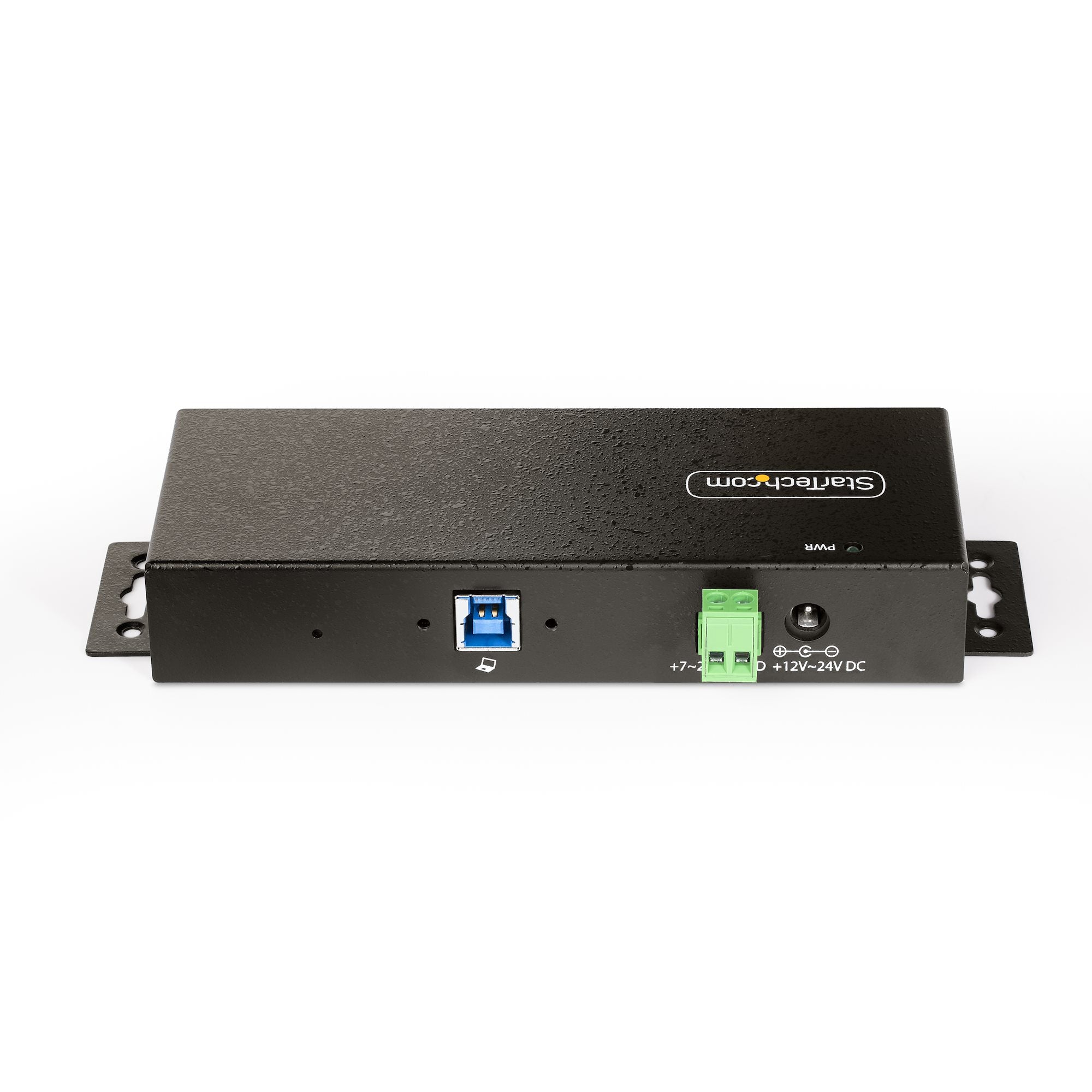 i metall, ESD- och överspänningsskydd, monterbar på vägg/skrivbord/skena, USB 3.0/3.1/3.2 Gen 1 5 Gbps Anslut och hantera u