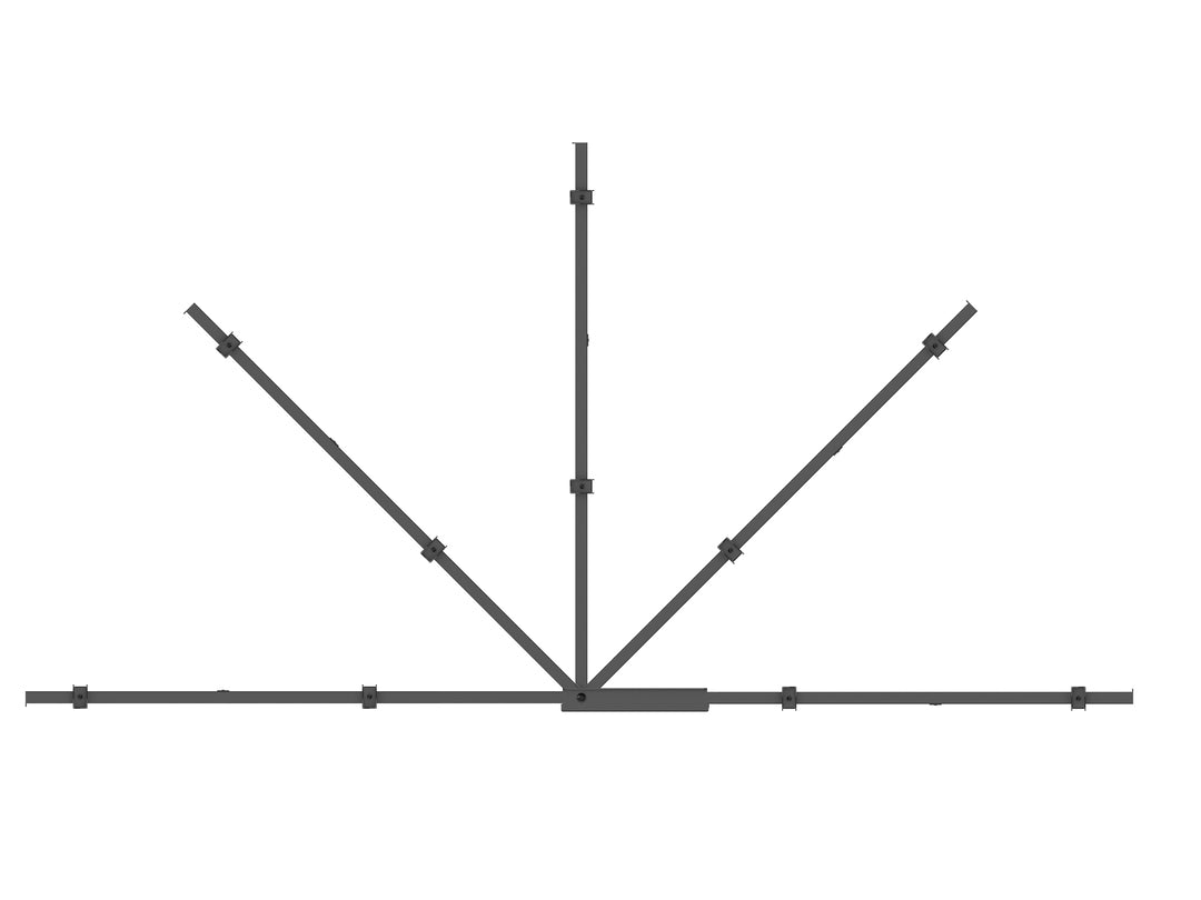 tibrackets 2647 tv-fäste 175,3 cm (69") Svart Multibrackets 2647 7350073732647 TV-fästen 2647 www.electricalstuff.se Elect