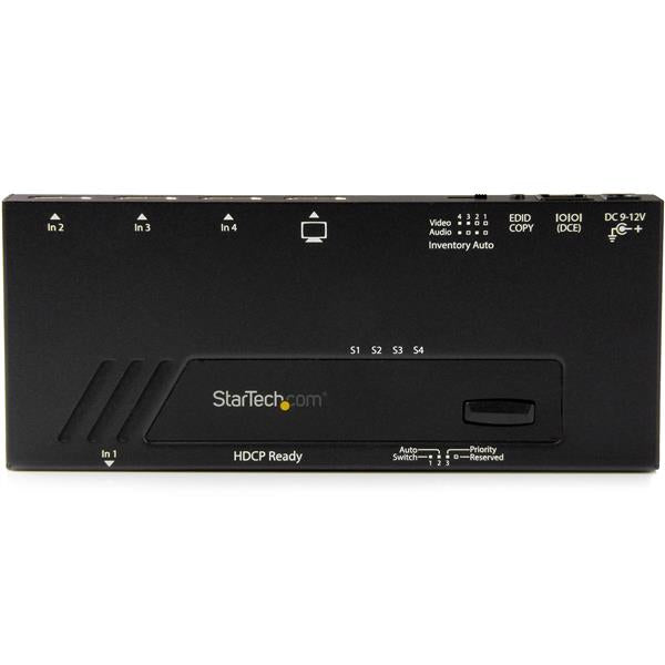 StarTech.com VS421HD4KA bild-switchar HDMI StarTech.com VS421HD4KA 0065030862370|065030862370 Bild-Switchar VS421HD4KA