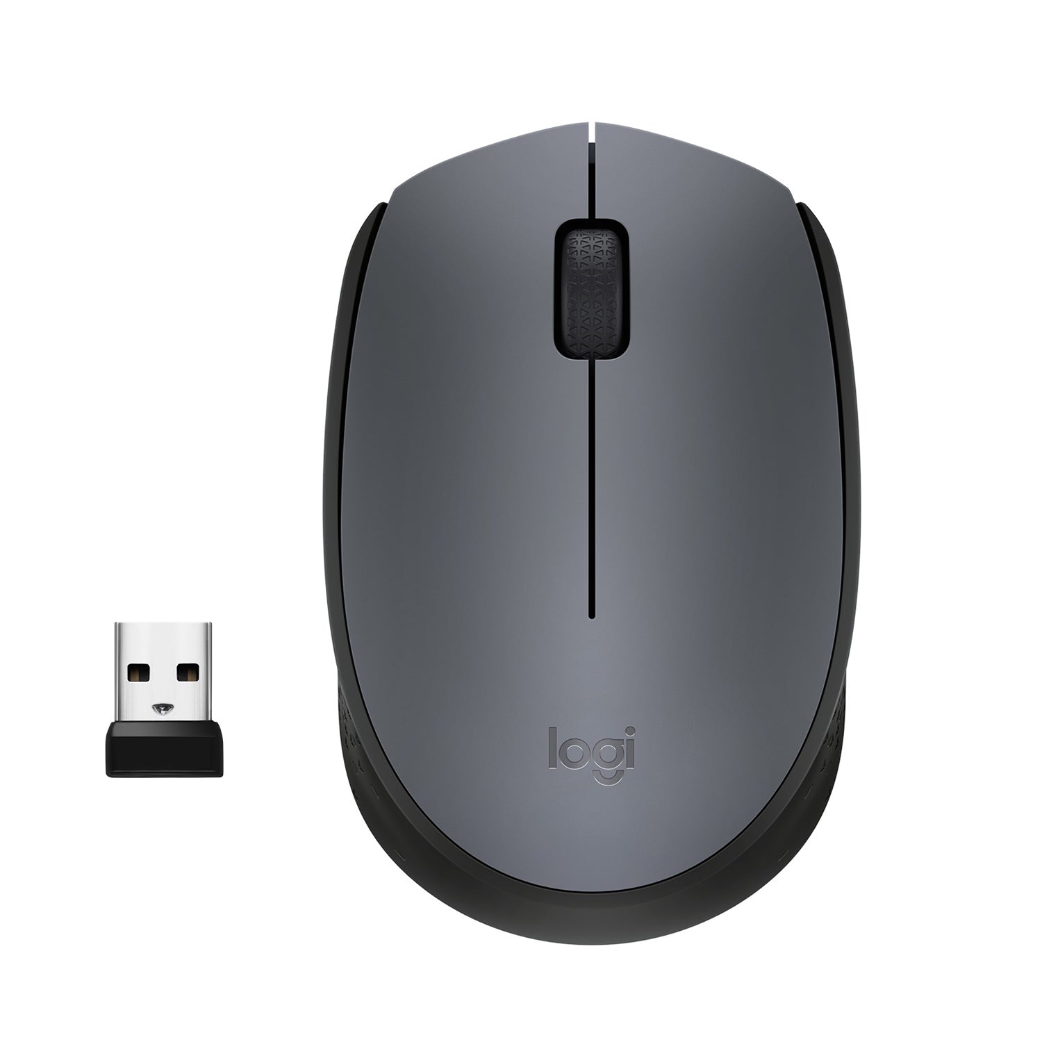 www.electricalstuff.se ElectricalStuff.se Logitech M170 Grey-K datormöss Kontor Ambidextrous RF Trådlös Optisk 1000 DPI Lo