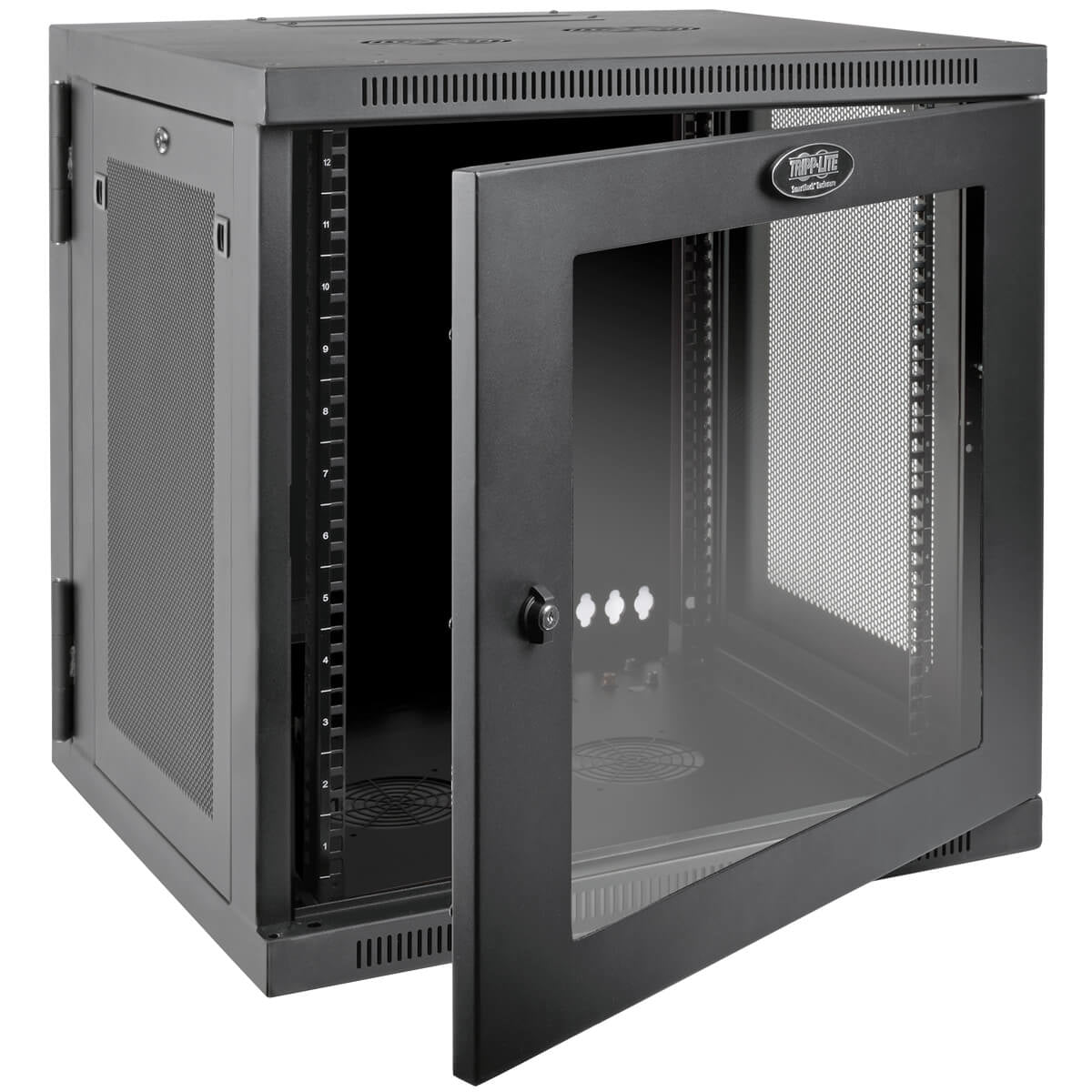 Svart Tripp Lite SRW12USDPG 0037332189721|037332189721 Rackhölje SRW12USDPG www.electricalstuff.se ElectricalStuff.se T