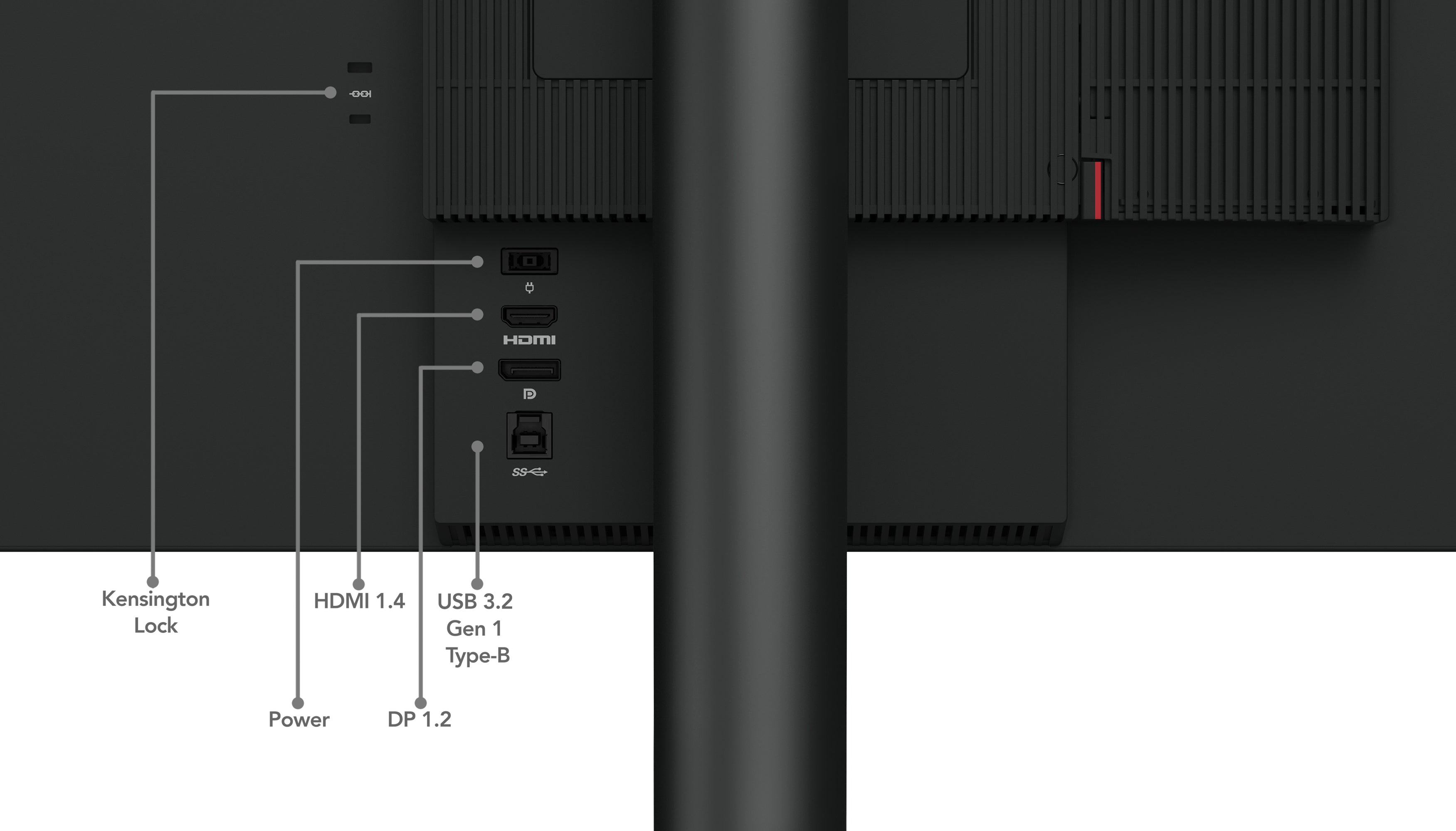 ricalStuff.se Lenovo ThinkCentre Tiny-In-One 24 LED display 60,5 cm (23.8") 1920 x 1080 pixlar Full HD Svart Lenovo 12NAGA