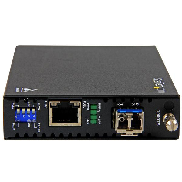 StarTech.com ET91000SM20 0065030864947|065030864947 Mediakonverterare För Nätverk Gigabit Ethernet koppar-till-fibermediao