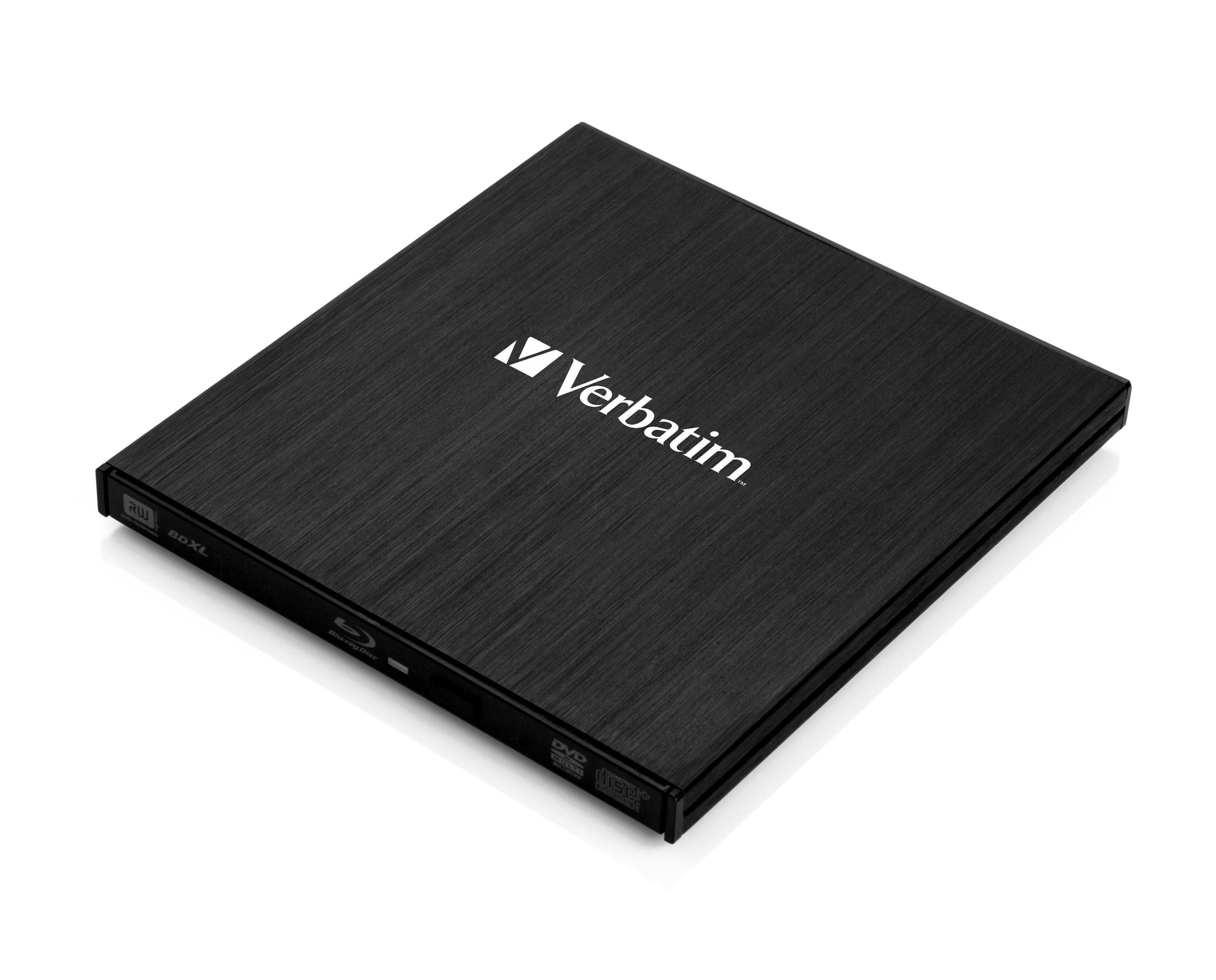 www.electricalstuff.se ElectricalStuff.se Verbatim External Slimline optiska enheter Blu-Ray RW Svart Verbatim 43890 00239