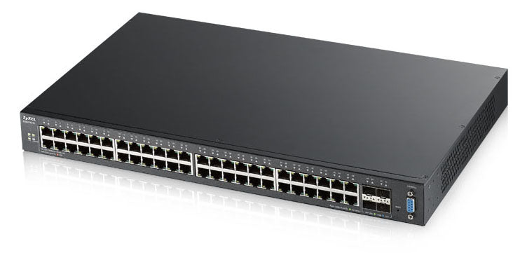 www.electricalstuff.se ElectricalStuff.se Zyxel XGS2210-52 hanterad L2 Gigabit Ethernet (10/100/1000) 1U Svart Zyxel XGS22