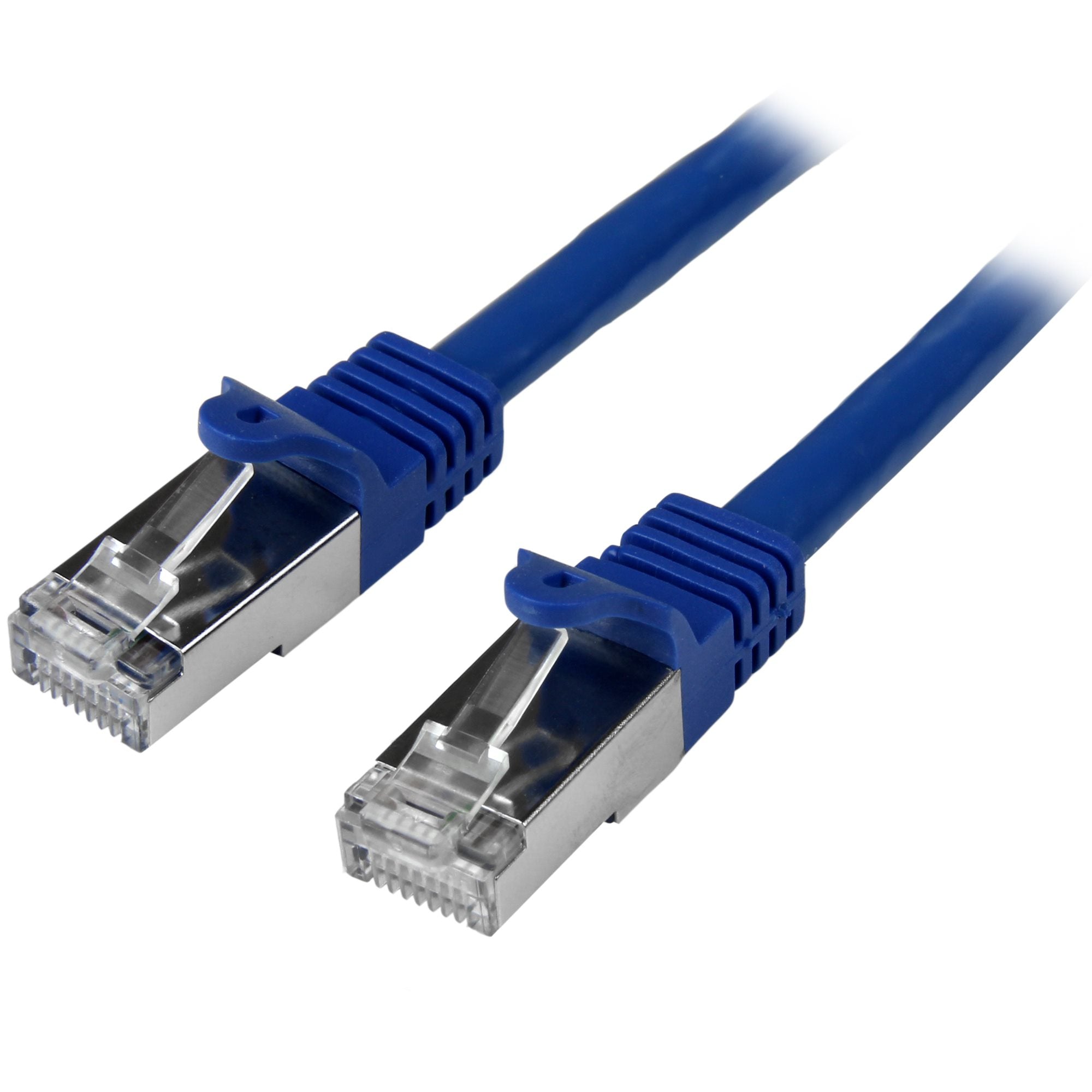 www.electricalstuff.se ElectricalStuff.se StarTech.com N6SPAT3MBL nätverkskablar Blå 3 m Cat6 SF/UTP (S-FTP) StarTech.com