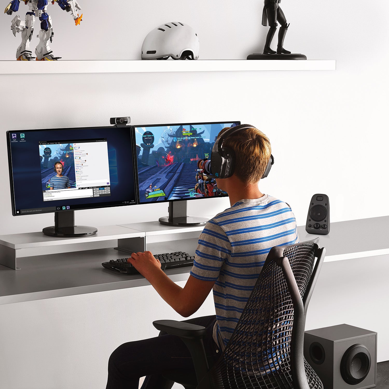 ikrofonset Z625 www.electricalstuff.se ElectricalStuff.se Logitech Z625 mikrofonset 200 W Universal Svart 2.1 kanaler 35