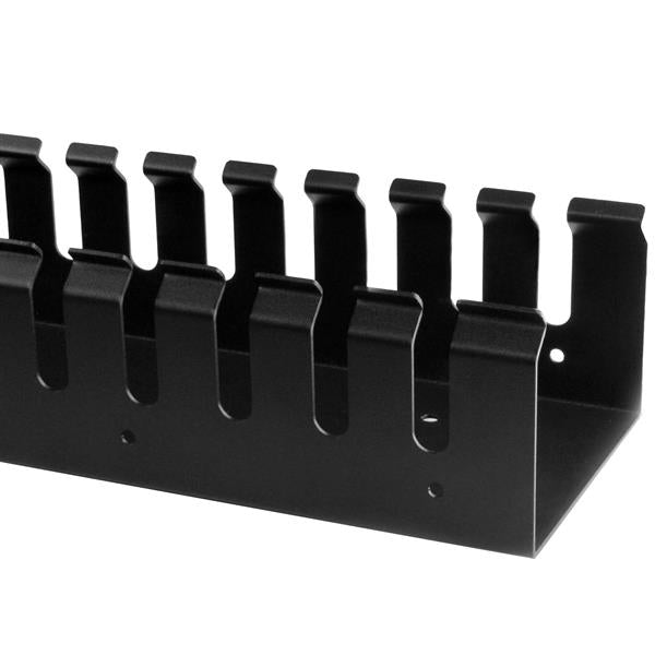 ElectricalStuff.se StarTech.com Vertikal kabelorganiserare med fingerkanaler - 0U - 1,8 m StarTech.com CMVER40UF 006503086