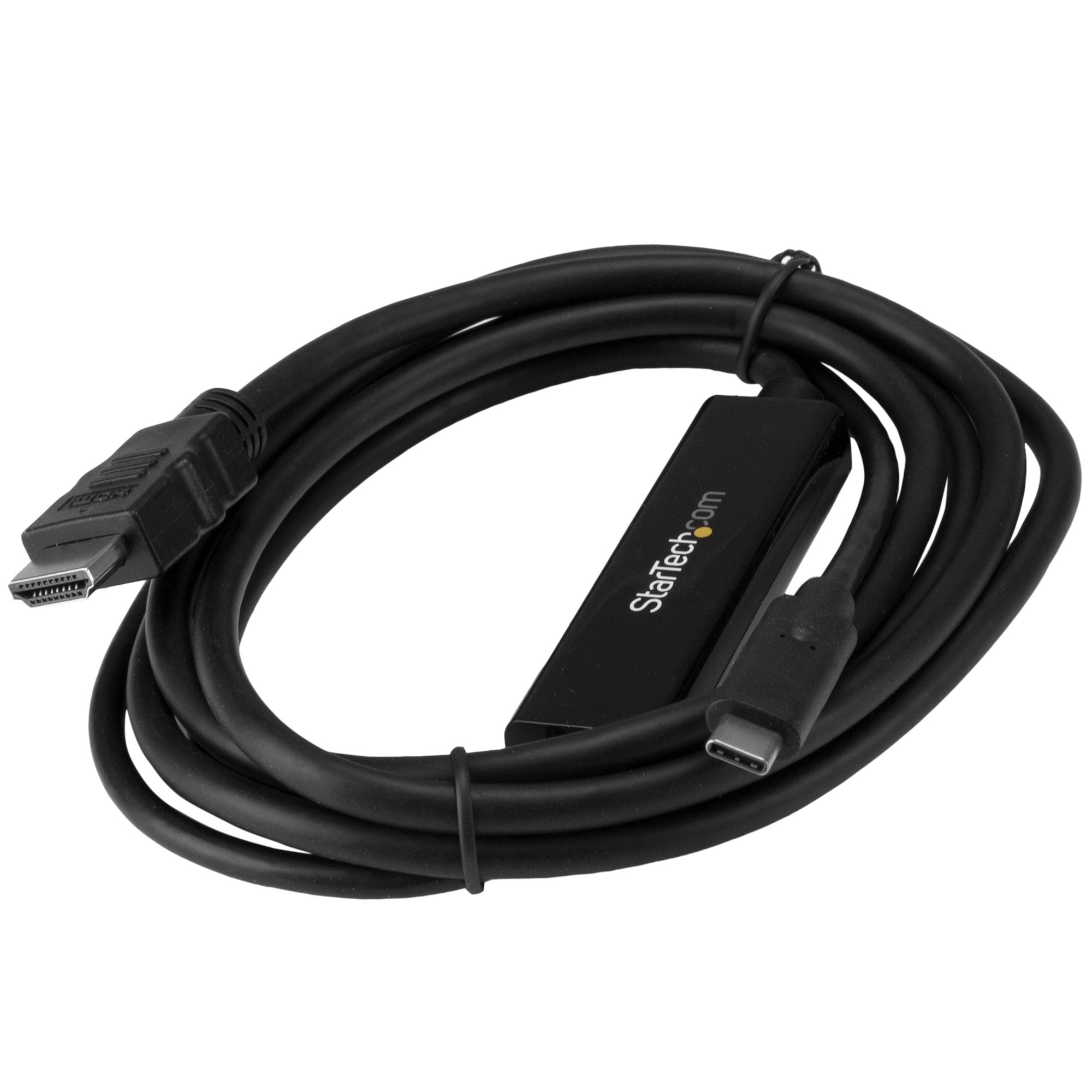 uff.se StarTech.com USB-C till HDMI-kabeladapter - 2 m - 4K vid 30 Hz StarTech.com CDP2HDMM2MB 0065030865104|065030865104
