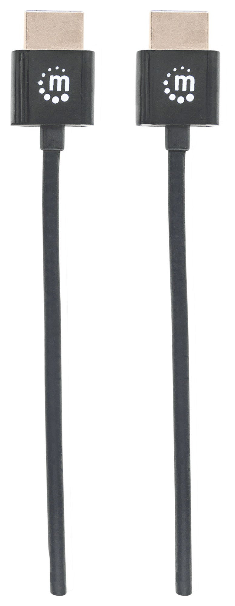 icalStuff.se Manhattan 394369 HDMI-kabel 1,8 m HDMI Typ A (standard) Svart Manhattan 394369 0766623394369|766623394369 HDM