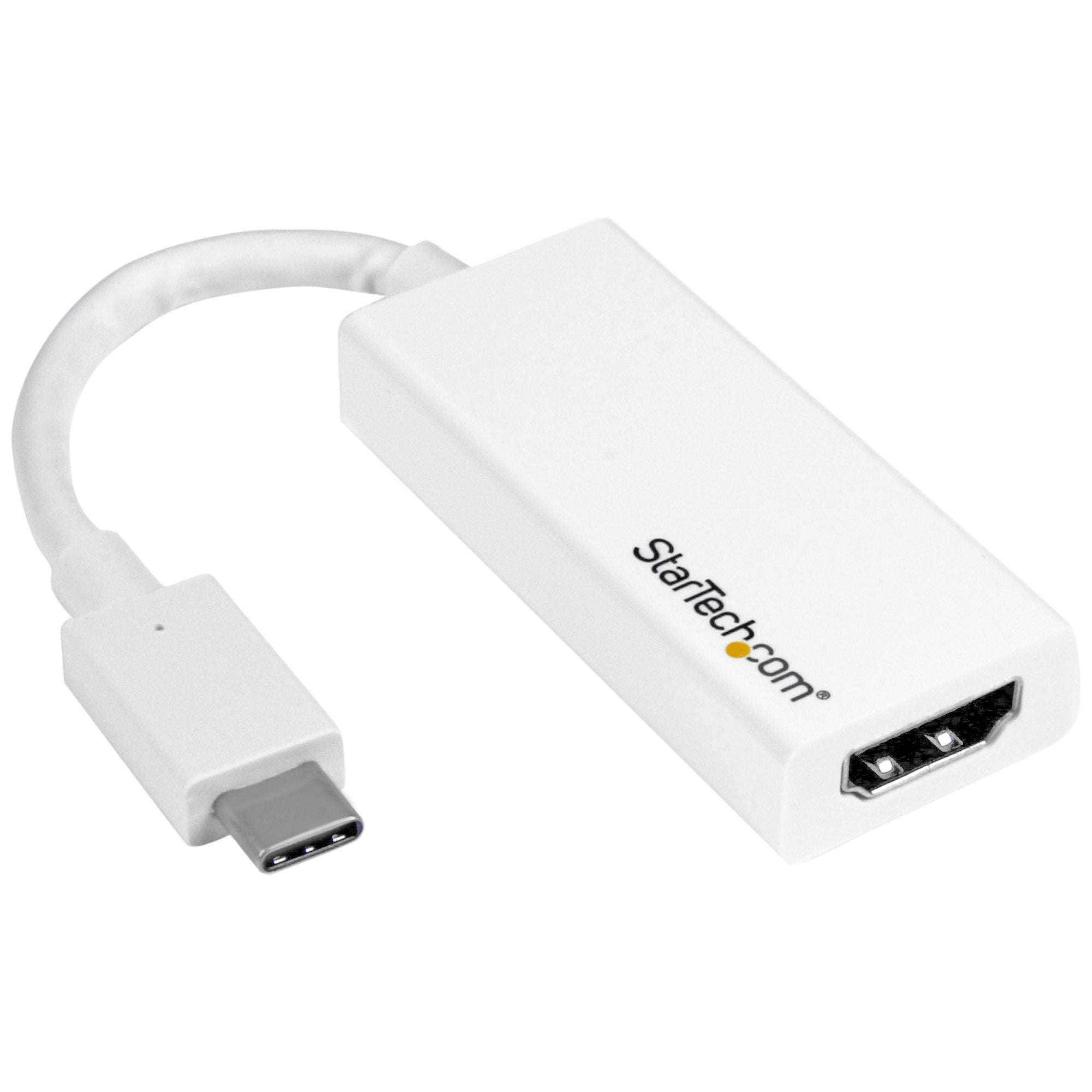 www.electricalstuff.se ElectricalStuff.se StarTech.com USB-C till HDMI-adapter - vit - 4K 60 Hz StarTech.com CDP2HD4K60W 0