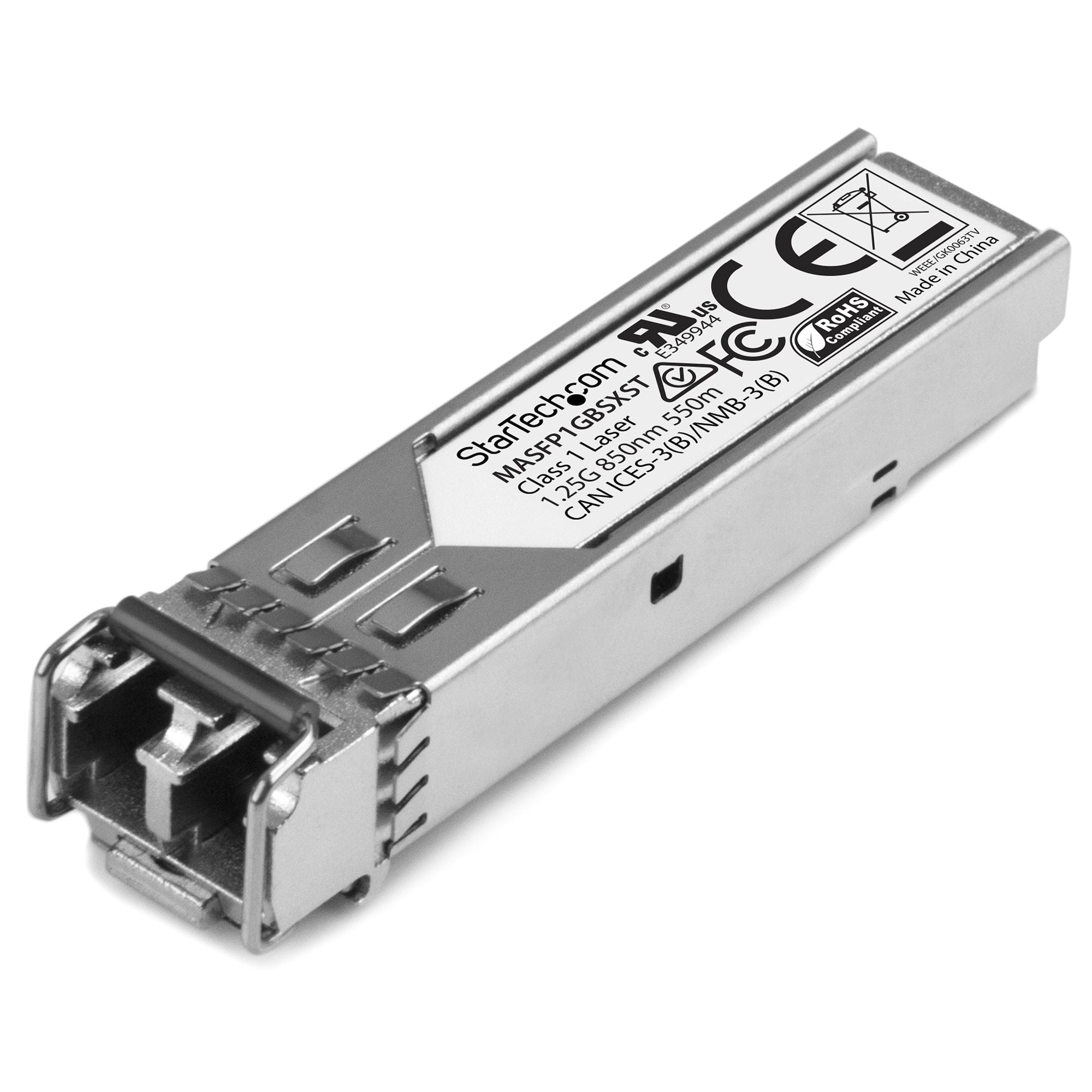 www.electricalstuff.se ElectricalStuff.se StarTech.com Cisco Meraki MA-SFP-1GB-SX-kompatibel SFP-sändtagarmodul - 1000BASE