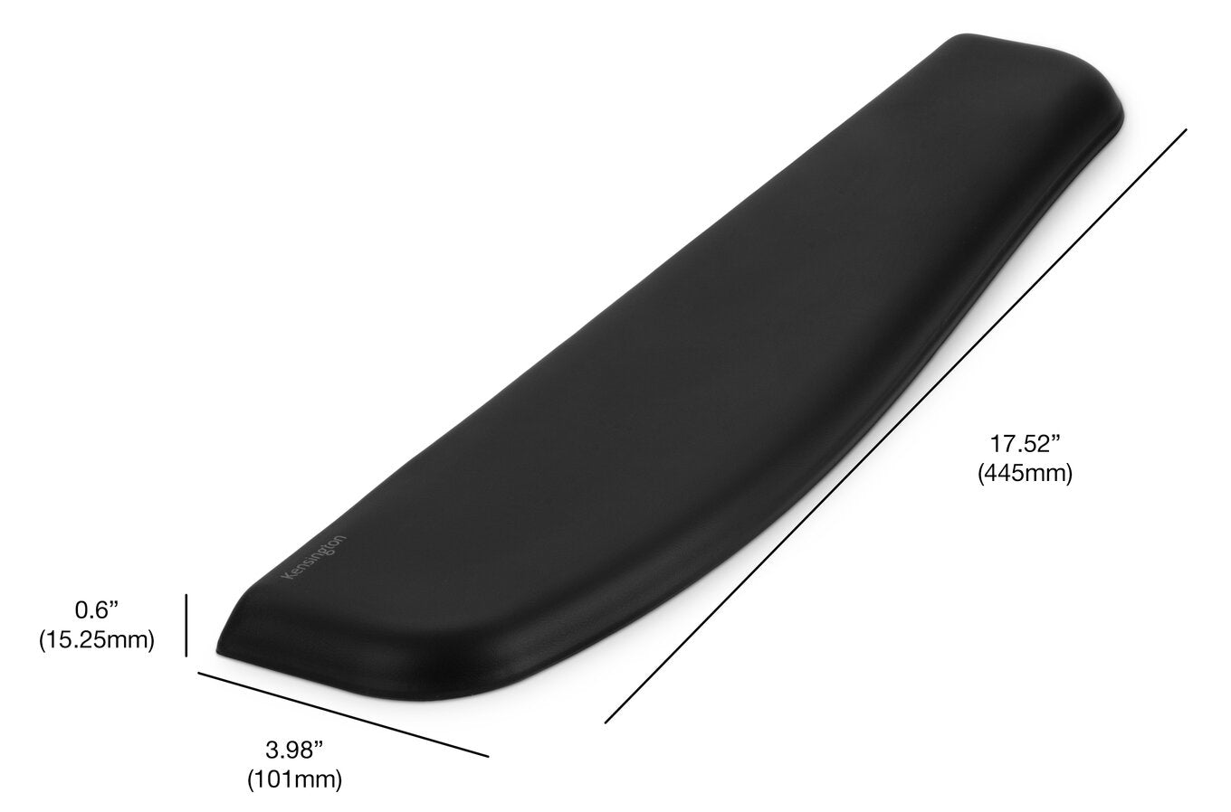 92|085896527992 Handledsstöd ErgoSoft™ handledsstöd för standard tangentbord – Svart www.electricalstuff.se ElectricalStuf