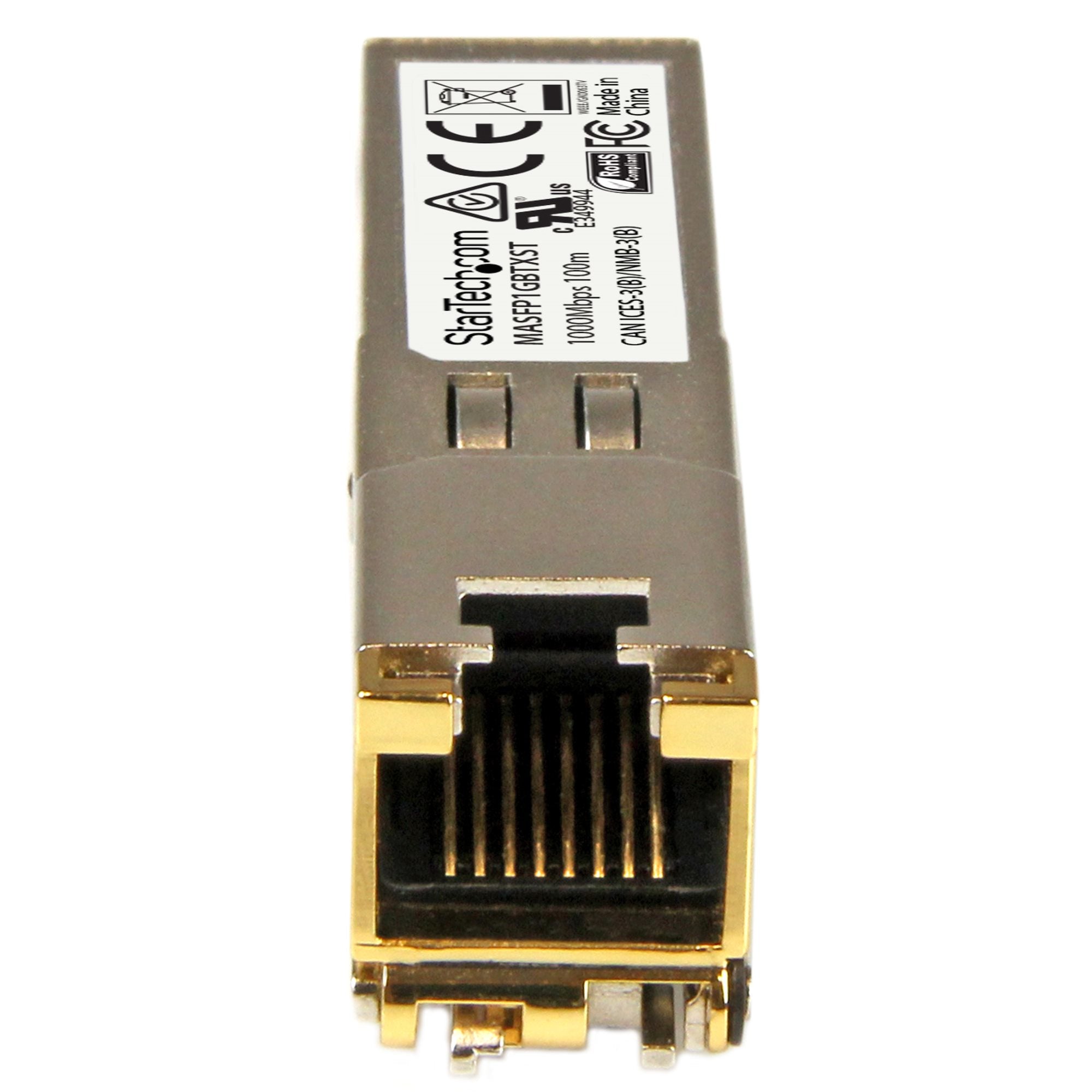 1000BASE-TX StarTech.com MASFP1GBTXST 0065030869461|065030869461 Transceiver-Moduler För Nätverk Cisco Meraki MA-SFP-1GB-T