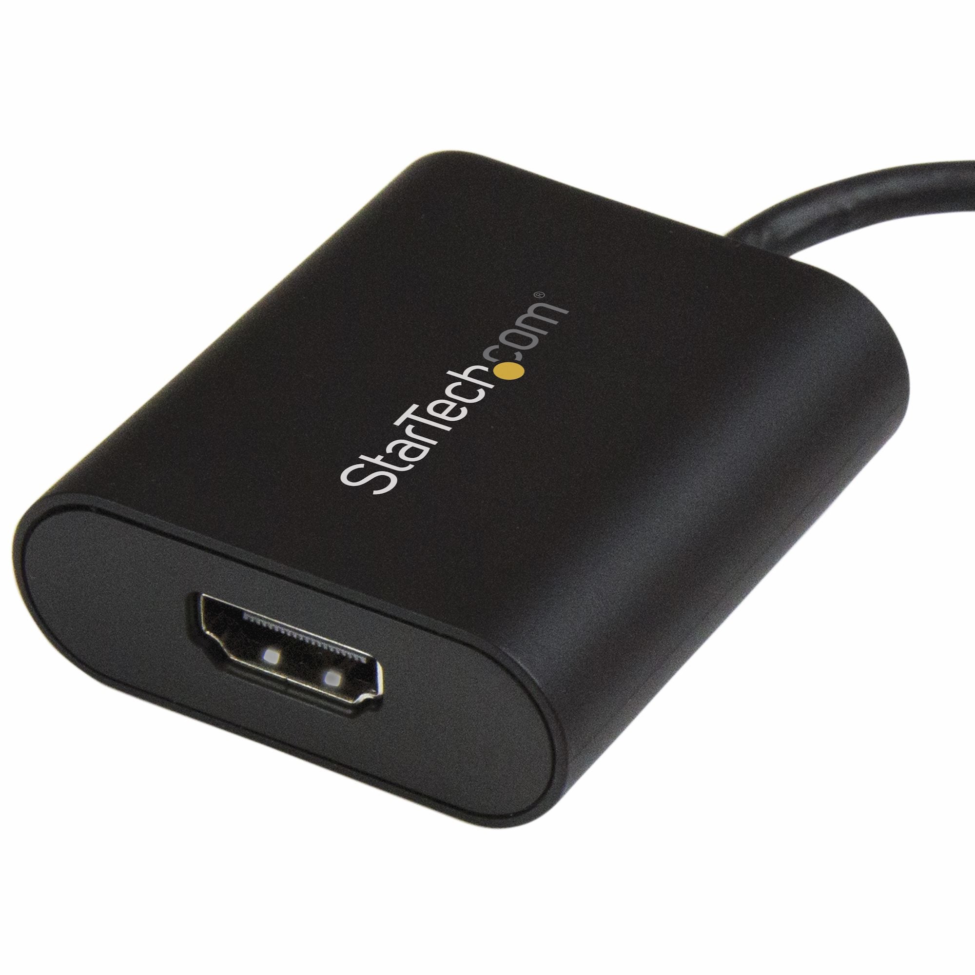 Hz StarTech.com CDP2HD4K60SA 0065030866217|065030866217 USB-Grafikadaptrar USB-C till HDMI-adapter - med knapp för present