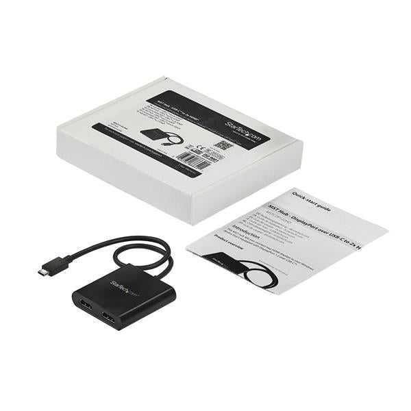 MSTCDP122HD 0065030866491|065030866491 USB-Grafikadaptrar USB-C till HDMI-flerskärmsadapter - MST-hubb med 2 portar www.e