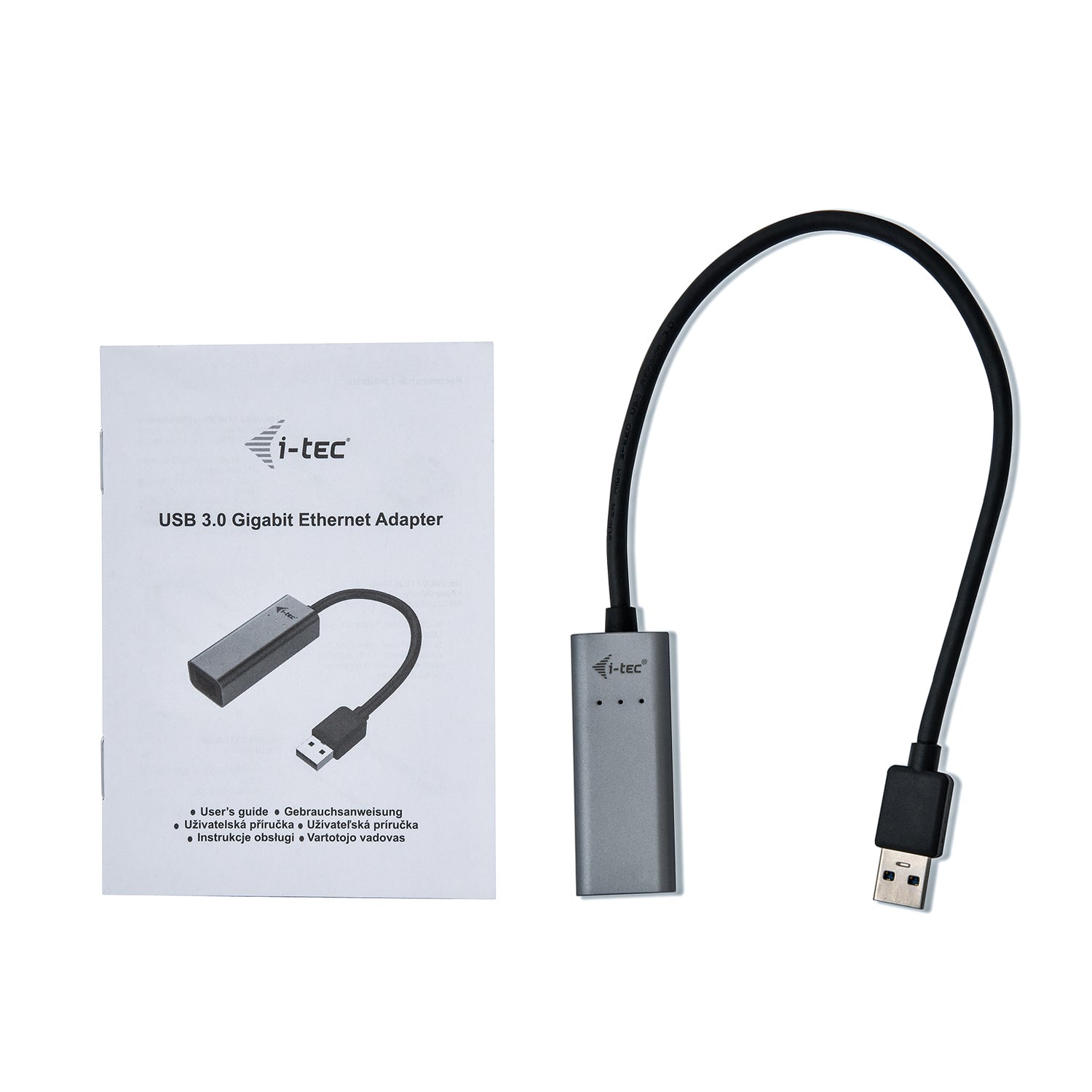 AN www.electricalstuff.se ElectricalStuff.se i-tec Metal U3METALGLAN nätverkskort Ethernet 1000 Mbit/s i-tec U3METALGLAN 8