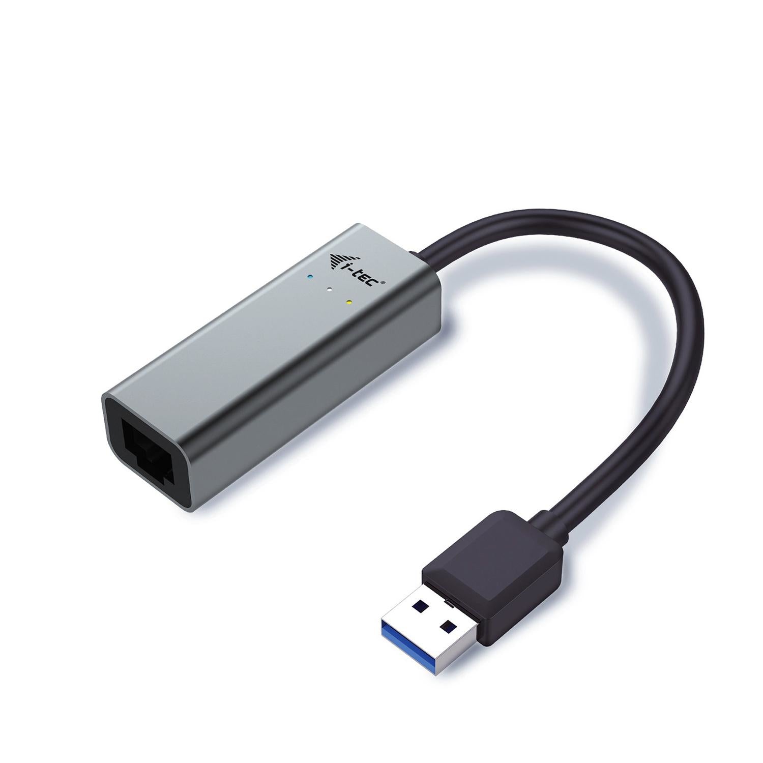 Ethernet 1000 Mbit/s i-tec U3METALGLAN 8595611701863 Nätverkskort Metal U3METALGLAN www.electricalstuff.se ElectricalStuff.