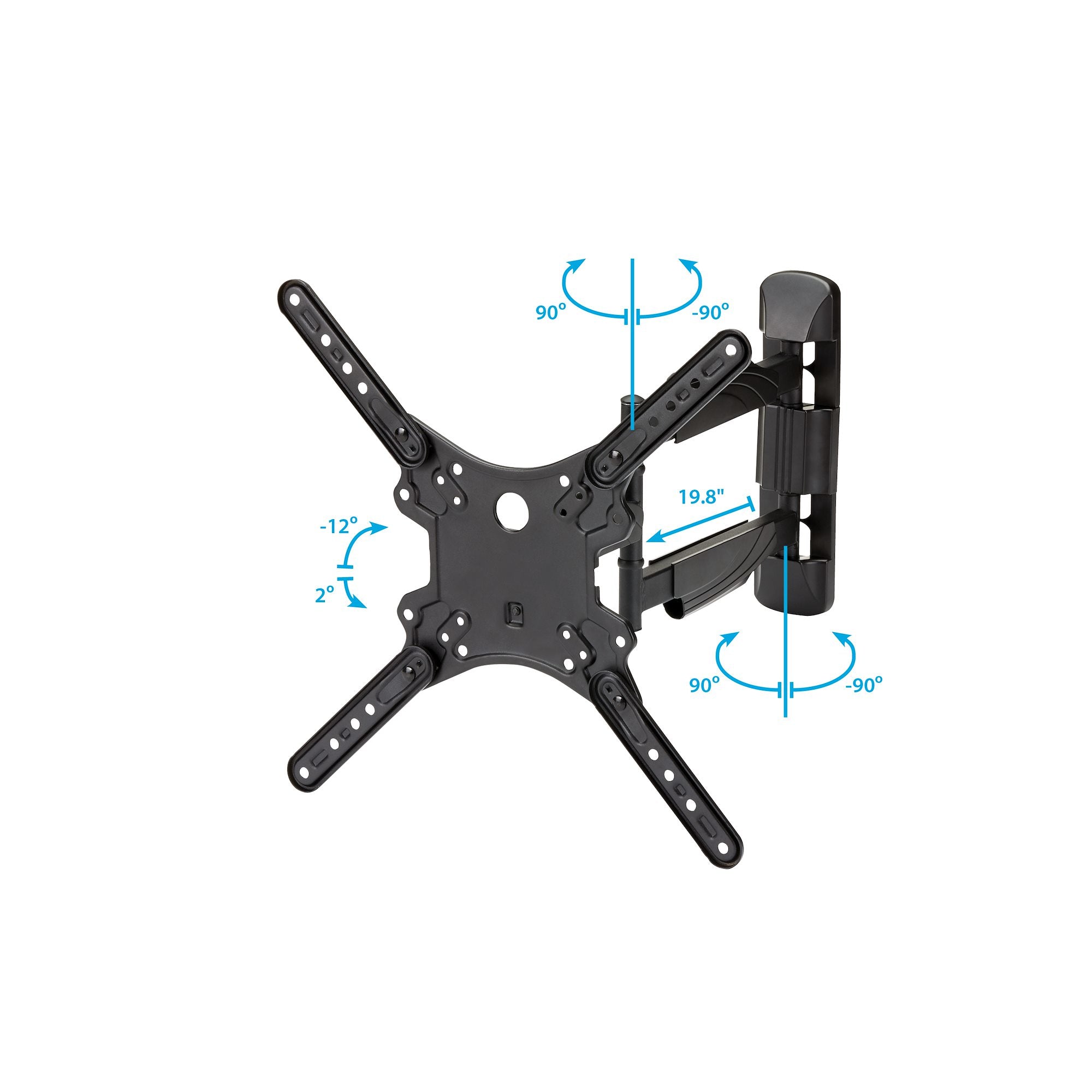 er - ledad arm StarTech.com FPWARTB1M 0065030870375|065030870375 TV-fästen Takmontering för platt-TV - för 22" till 55" TV