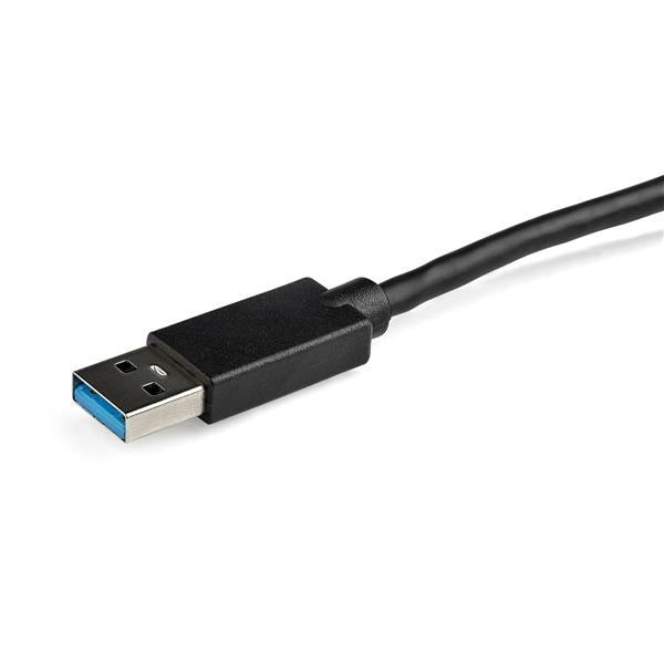 h grafikkort - USB Type-A till HDMI dubbel skärmadapter - Stöder endast Windows - Svart www.electricalstuff.se ElectricalStu