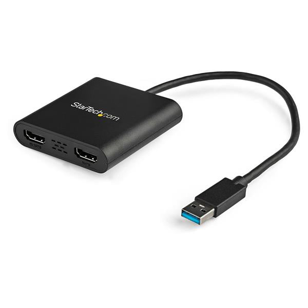www.electricalstuff.se ElectricalStuff.se StarTech.com USB 3.0 till dubbel HDMI-adapter - 1x 4K 30Hz och 1x 1080p - Extern