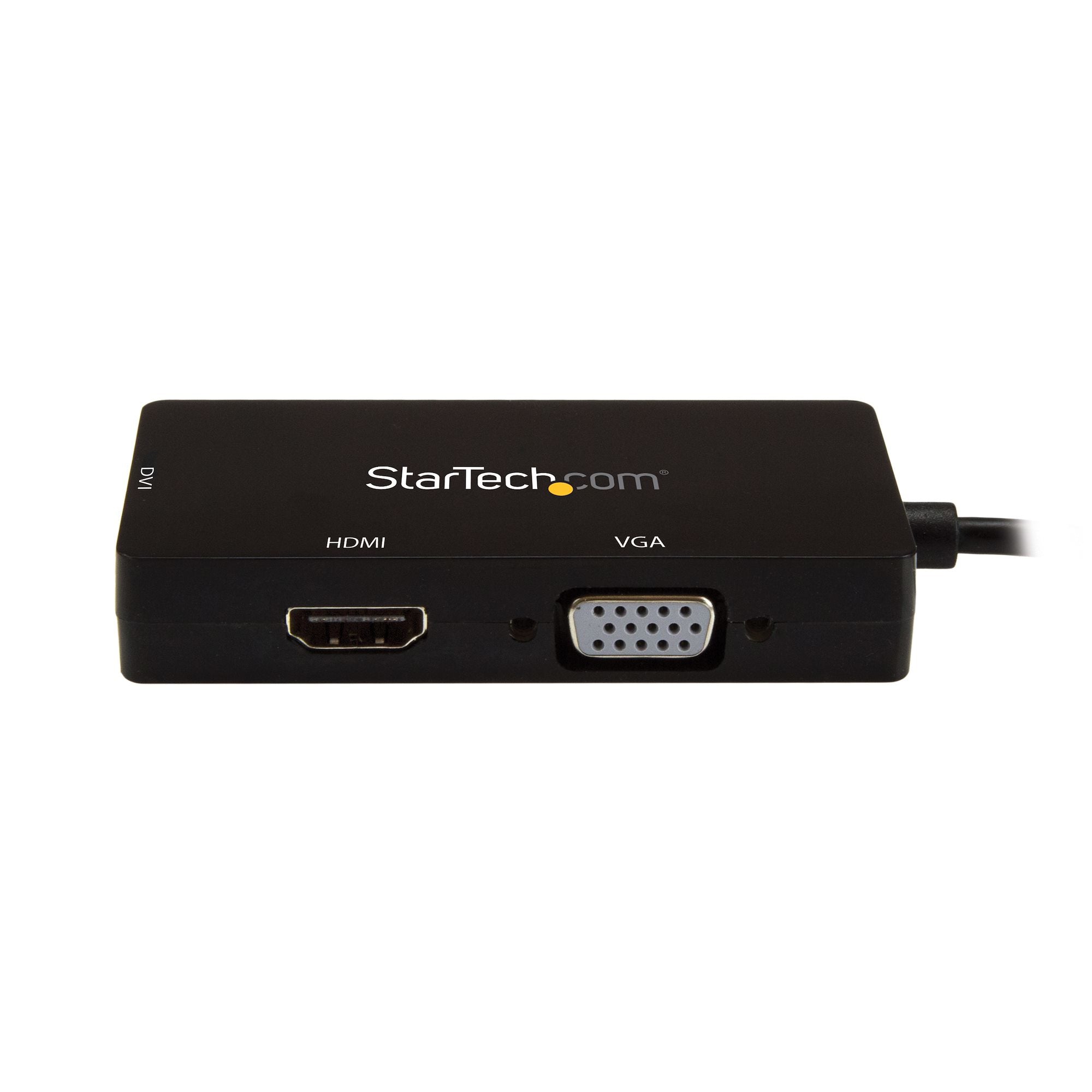 svart www.electricalstuff.se ElectricalStuff.se StarTech.com USB-C-videoadapter med flera portar - 3-i-1 - 4K 30Hz - svar