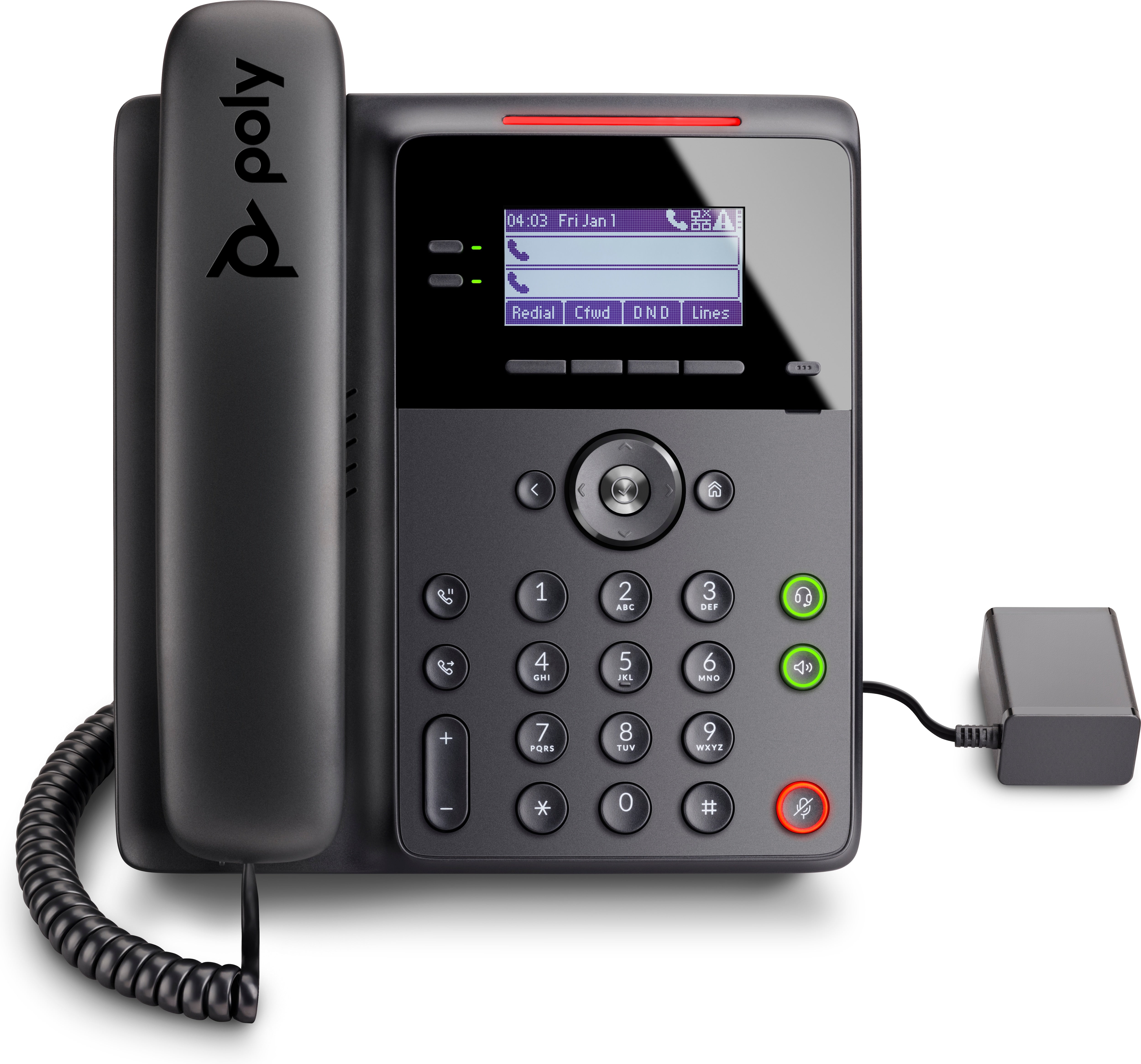 www.electricalstuff.se ElectricalStuff.se POLY Edge B10 IP-telefon med nätaggregat PRC POLY 84C19AA 0197497519877|19749751