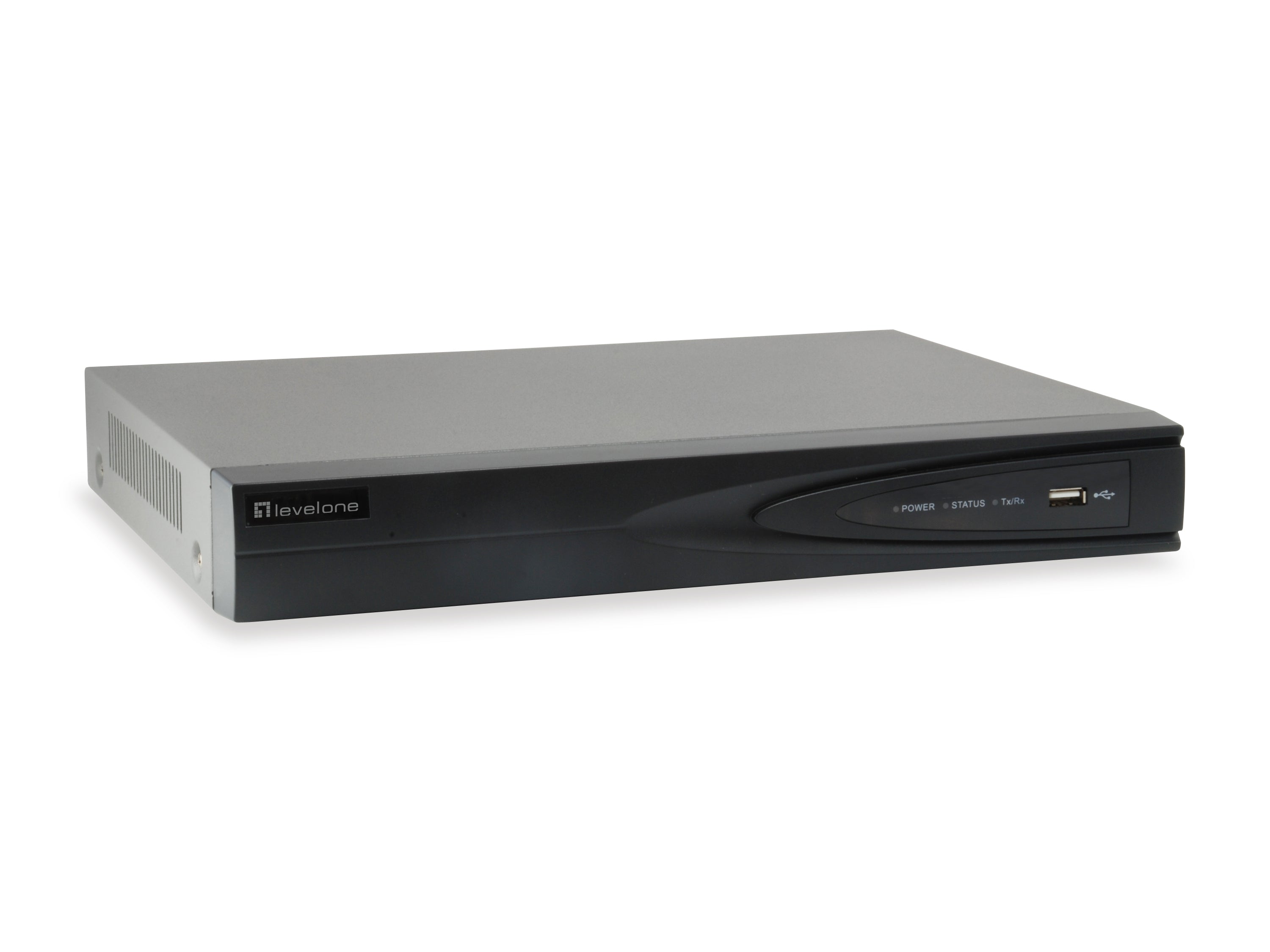 www.electricalstuff.se ElectricalStuff.se LevelOne NVR-0504 nätverksvideobandspelare (NVR) Svart LevelOne NVR-0504 4015867