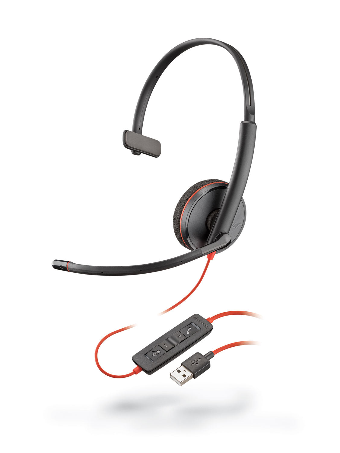 www.electricalstuff.se ElectricalStuff.se POLY Blackwire 3210 Headset Kabel Huvudband Samtal/musik USB Type-A Svart POLY 2