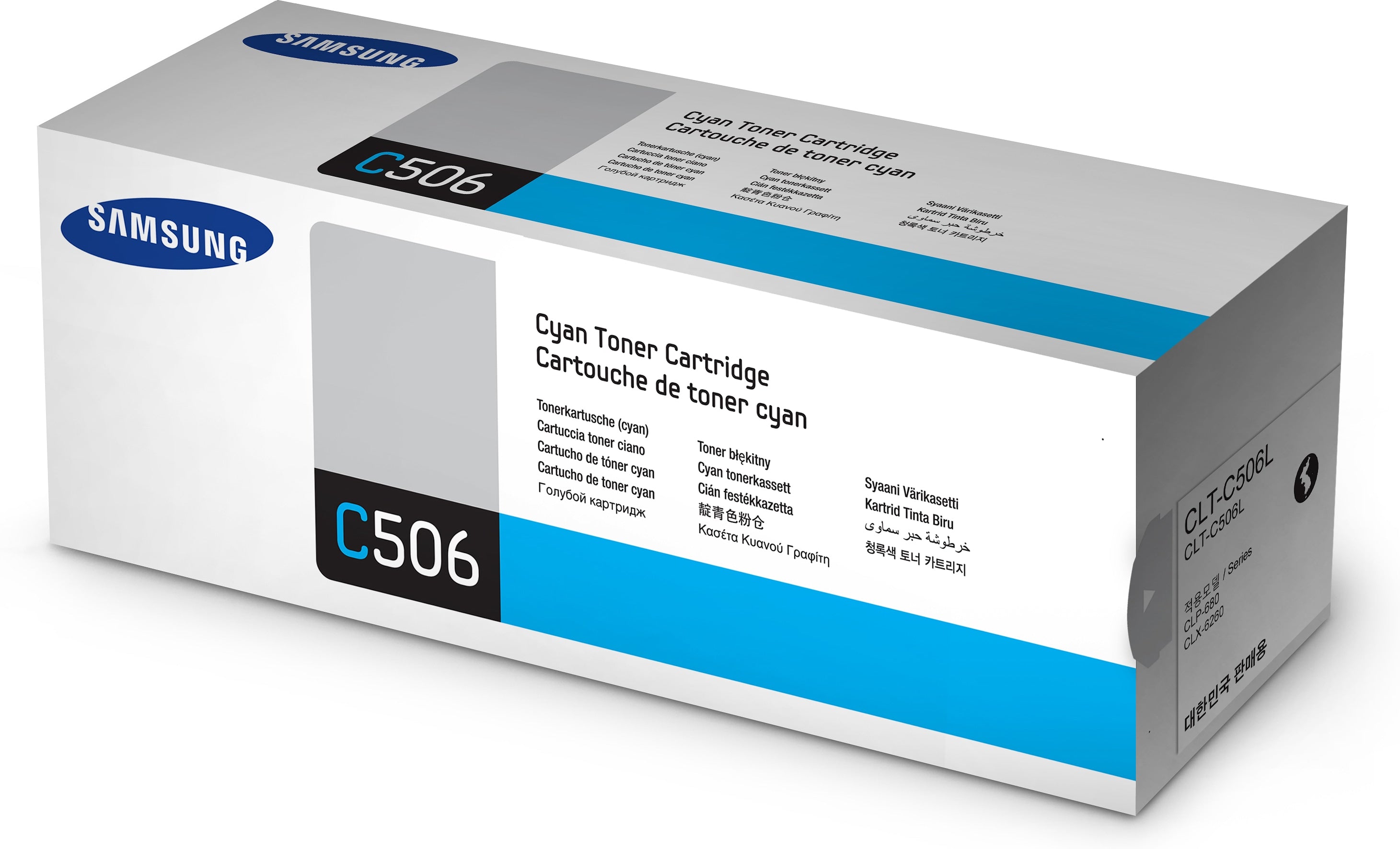 428847|191628428847|0191628425914|191628425914 Tonerkassetter Samsung CLT-C506L cyan originaltonerkassett med hög kapacitet