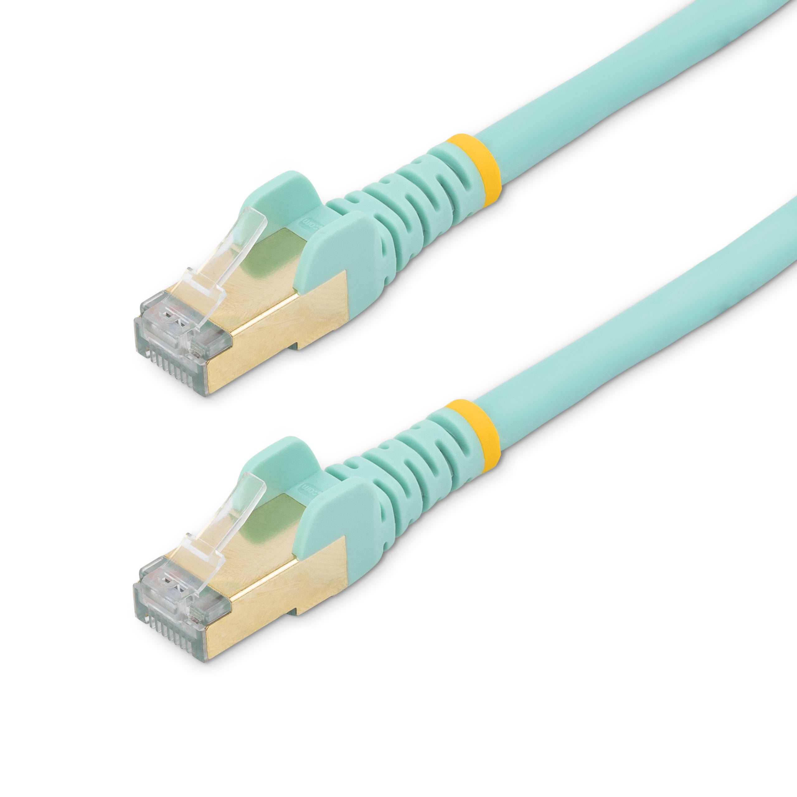 www.electricalstuff.se ElectricalStuff.se StarTech.com Cat6a Ethernet-kabel - skärmad (STP) - 0,5 m, aqua StarTech.com 6AS