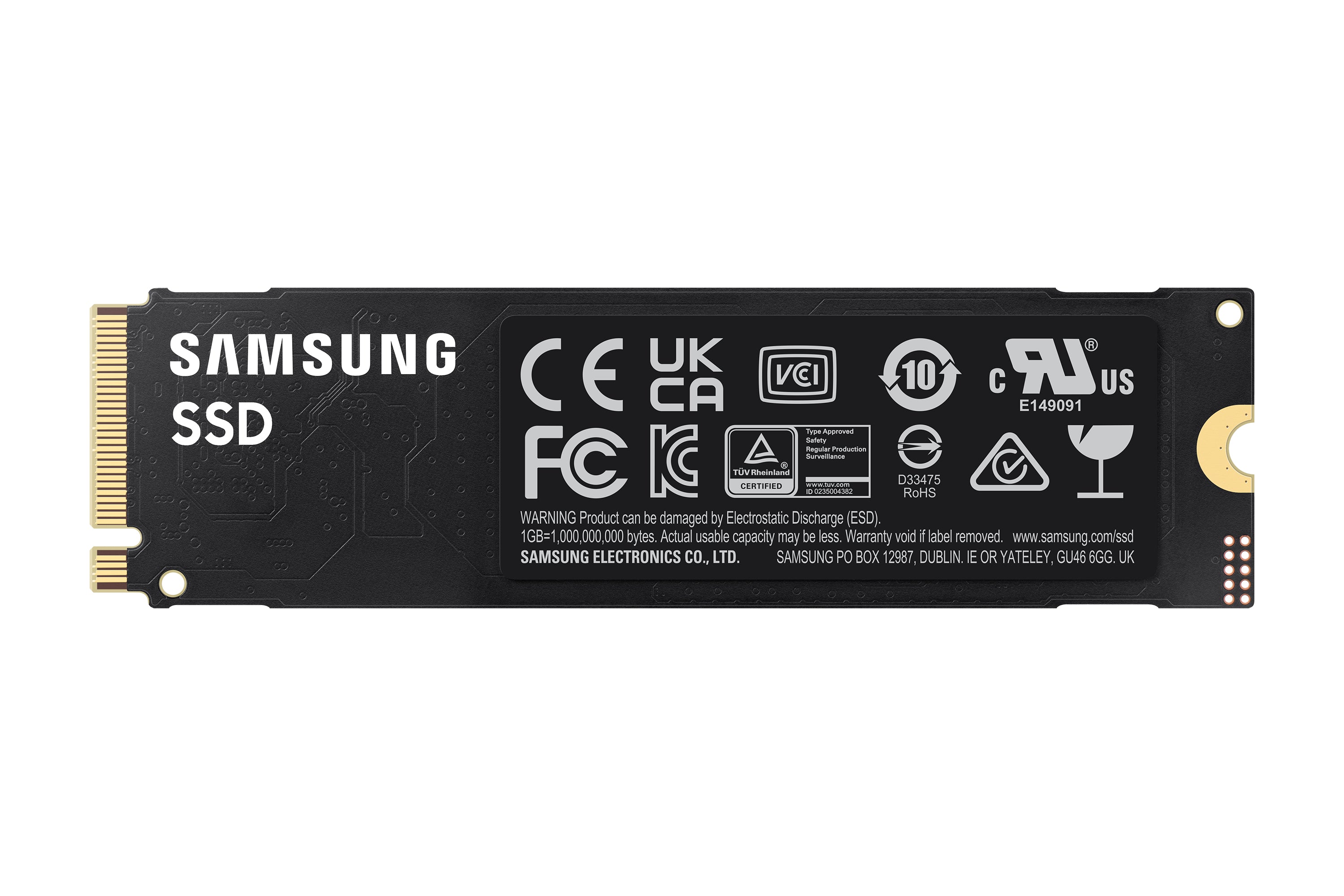 06095300276 SSD-Hårddisk 990 EVO www.electricalstuff.se ElectricalStuff.se Samsung 990 EVO 1 TB M.2 PCI Express 4.0 NVMe