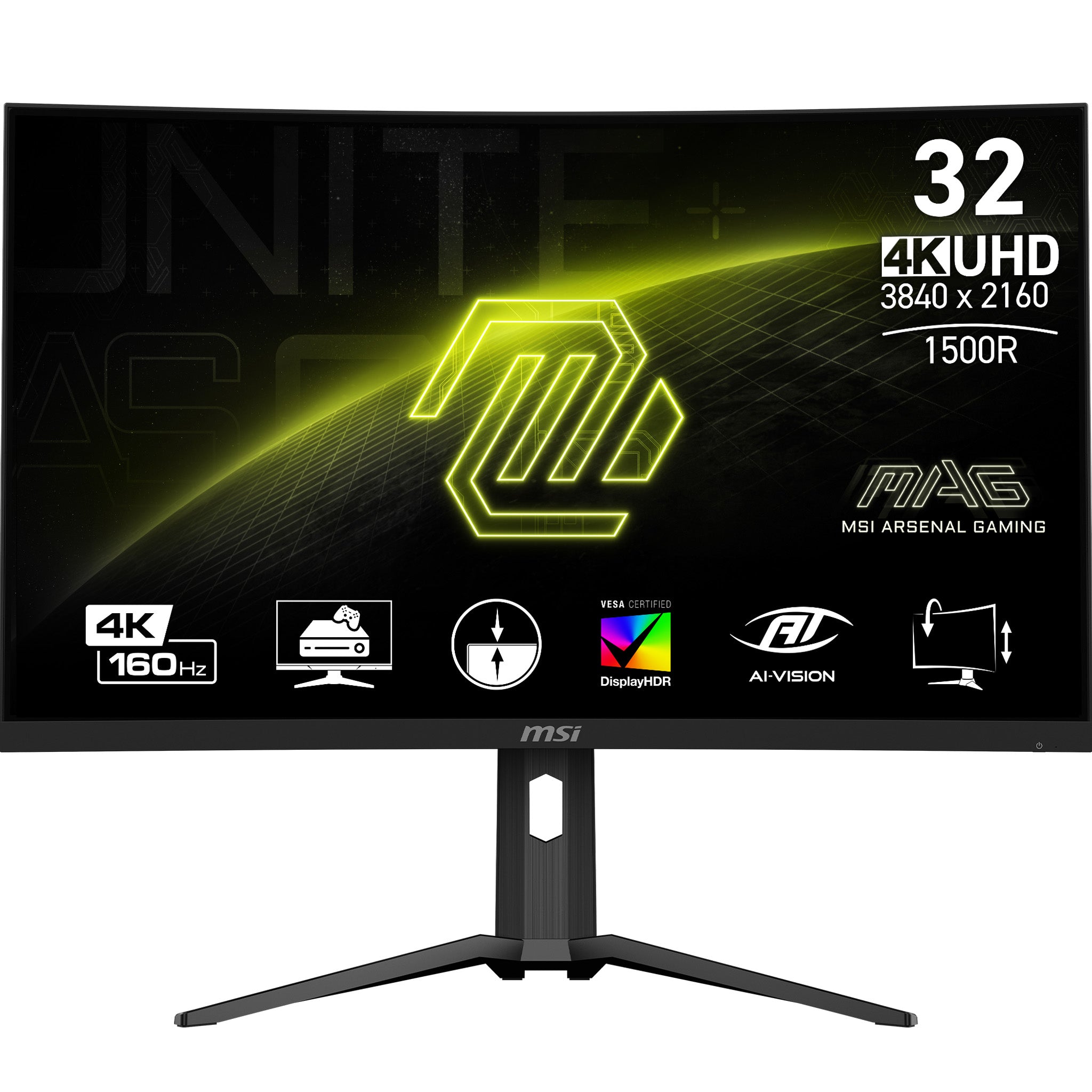 www.electricalstuff.se ElectricalStuff.se MSI MAG 321CUP platta pc-skärmar 80 cm (31.5") 3840 x 2160 pixlar 4K Ultra HD Sv