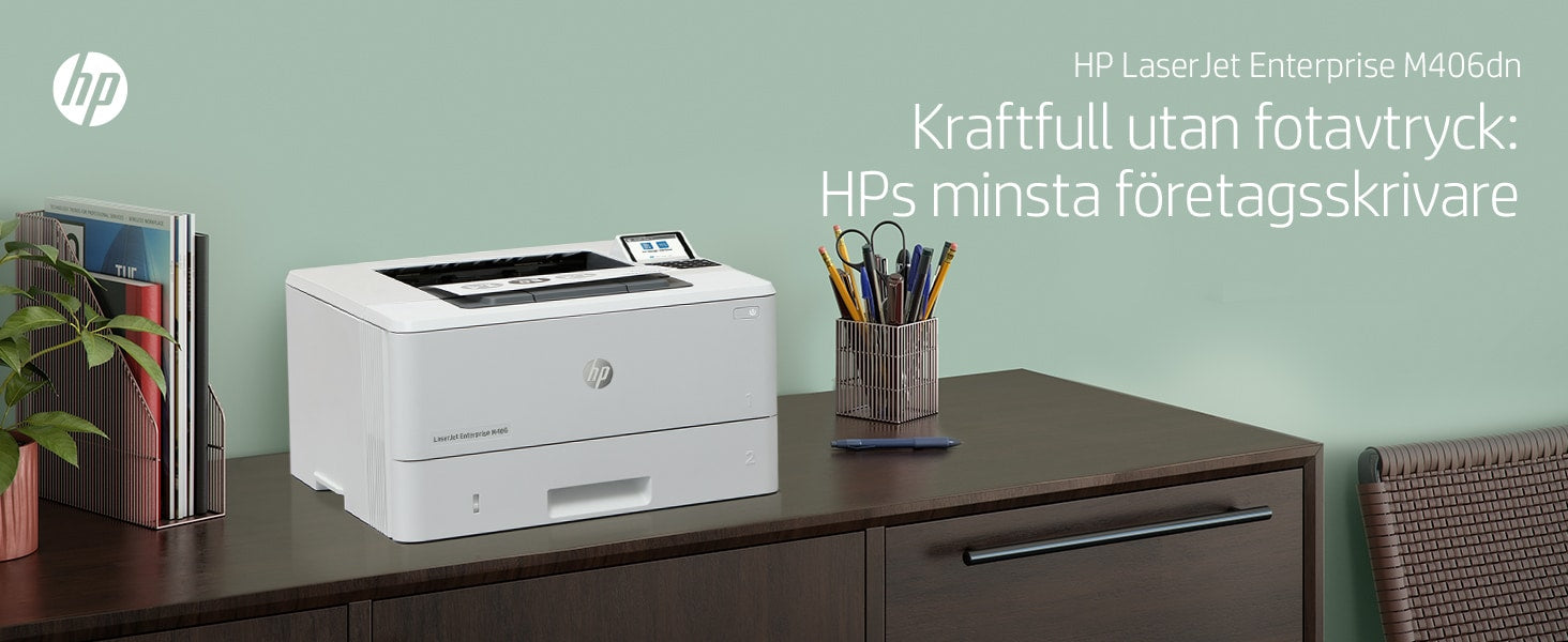 krift; Energieffektiv; Utskrift från USB-port på framsidan HP 3PZ15A#B19 0193905205998|193905205998 Laserskrivare LaserJet E