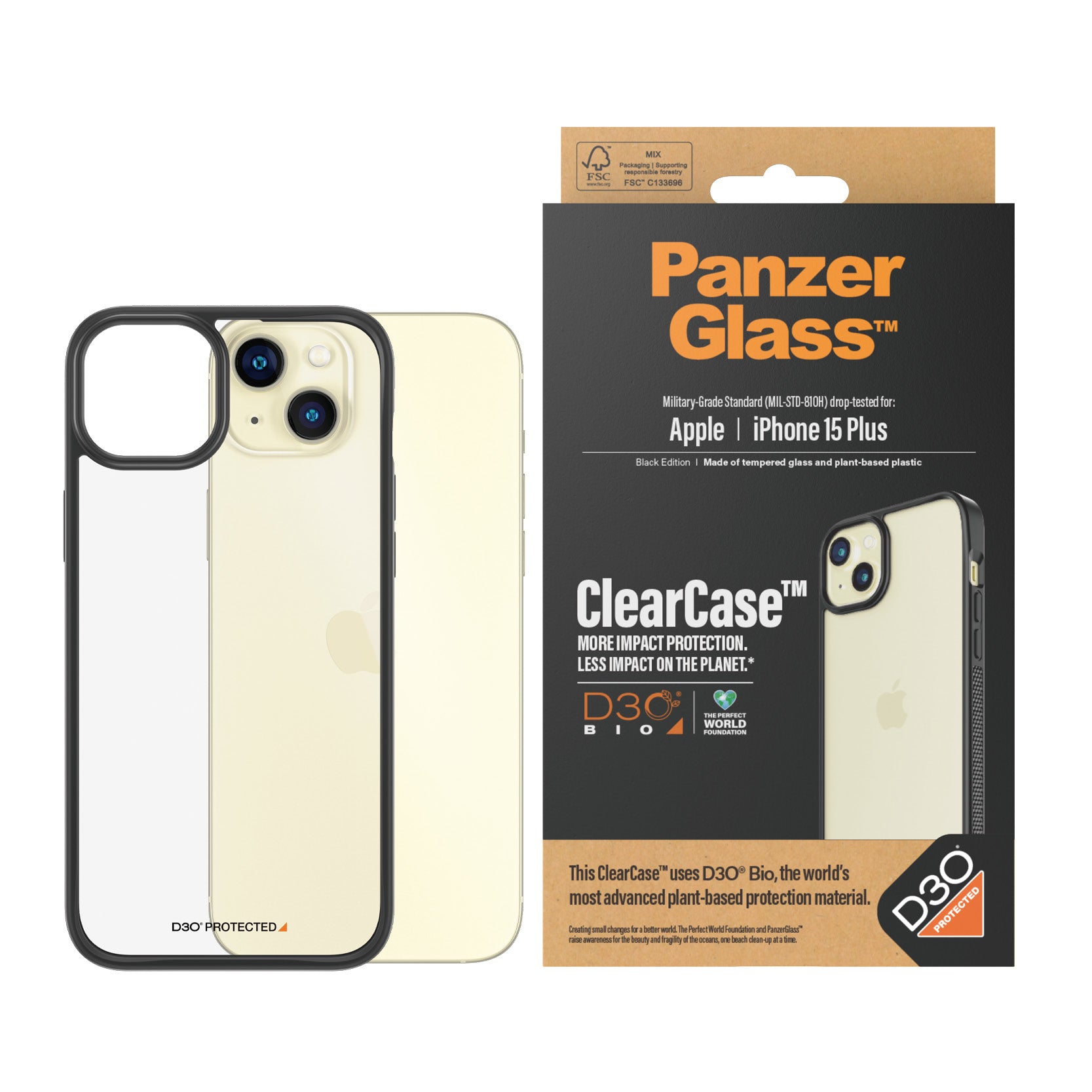 Glass 1178 5711724011788 Mobiltelefonfodral ClearCase www.electricalstuff.se ElectricalStuff.se PanzerGlass ClearCase mo