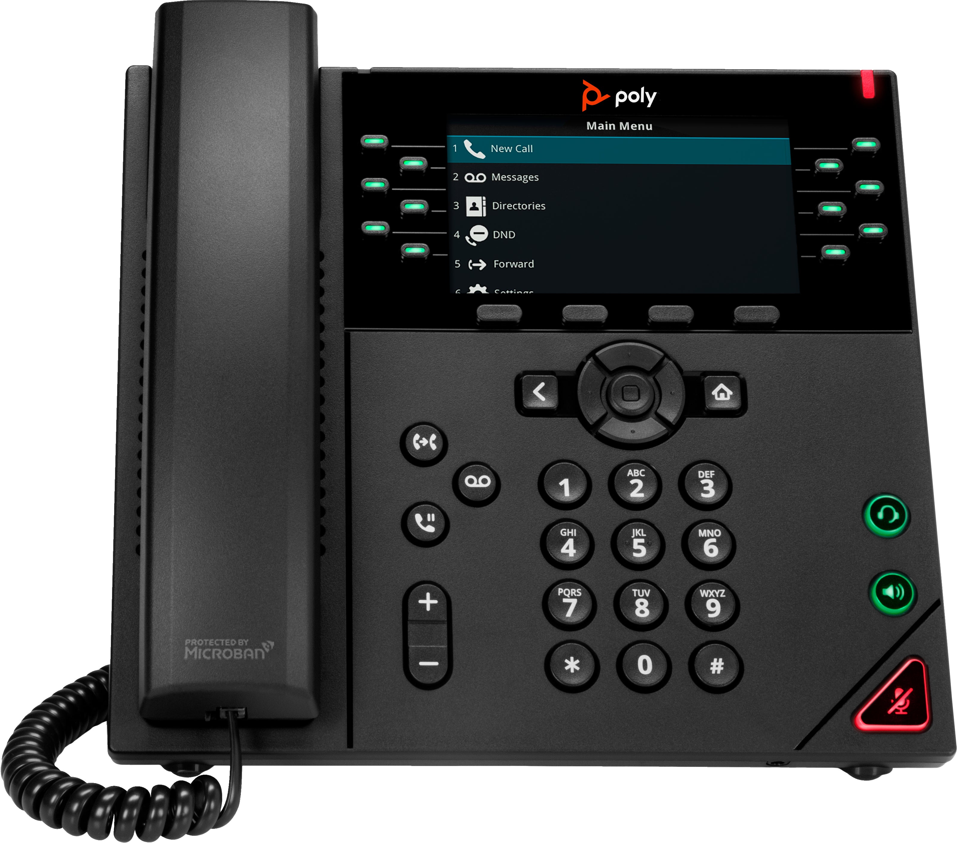 www.electricalstuff.se ElectricalStuff.se POLY VVX 450 IP-telefon för 12 linjer och PoE-aktiverad POLY 8B1L7AA 01963376629